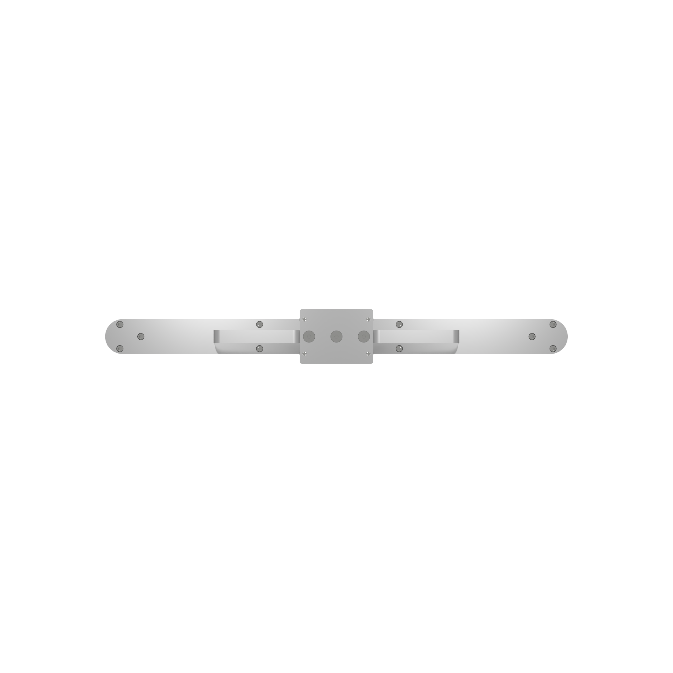 QUAD HORIZONTAL TREE ROD HOLDER WITH MOUNT