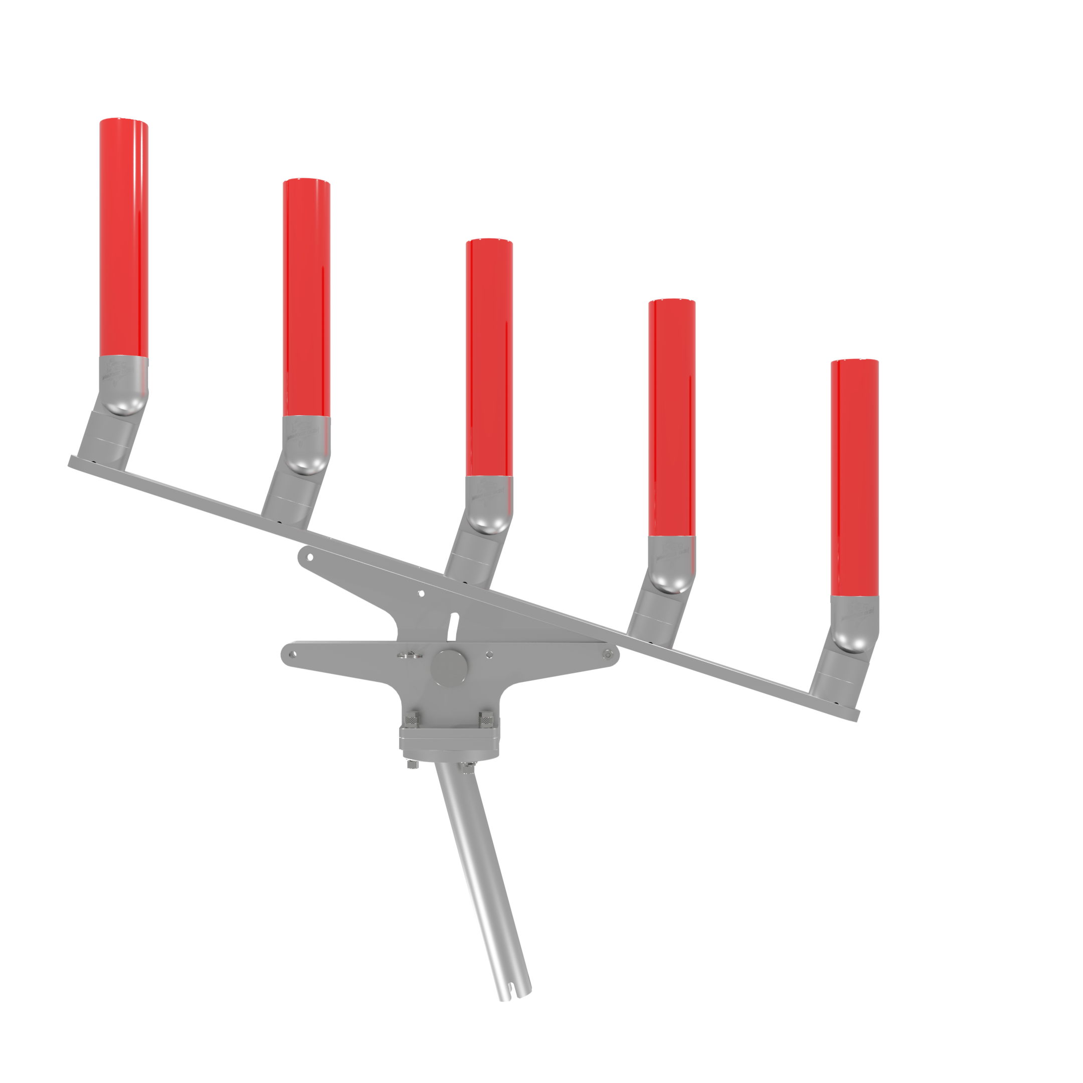 QUINT ARTICULATING TREE ROD HOLDER WITH GIMBAL