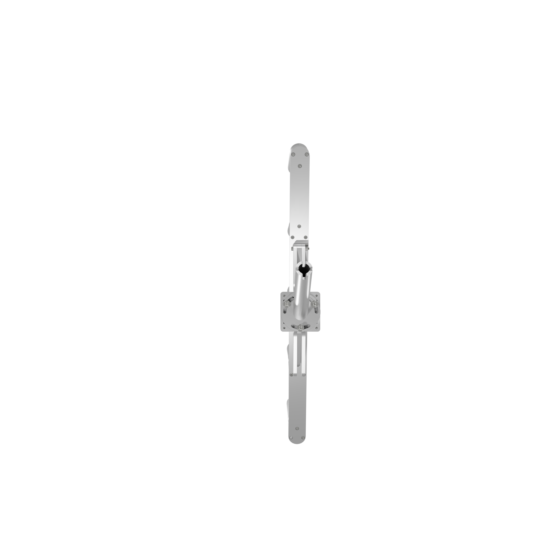 QUINT ARTICULATING TREE ROD HOLDER WITH GIMBAL