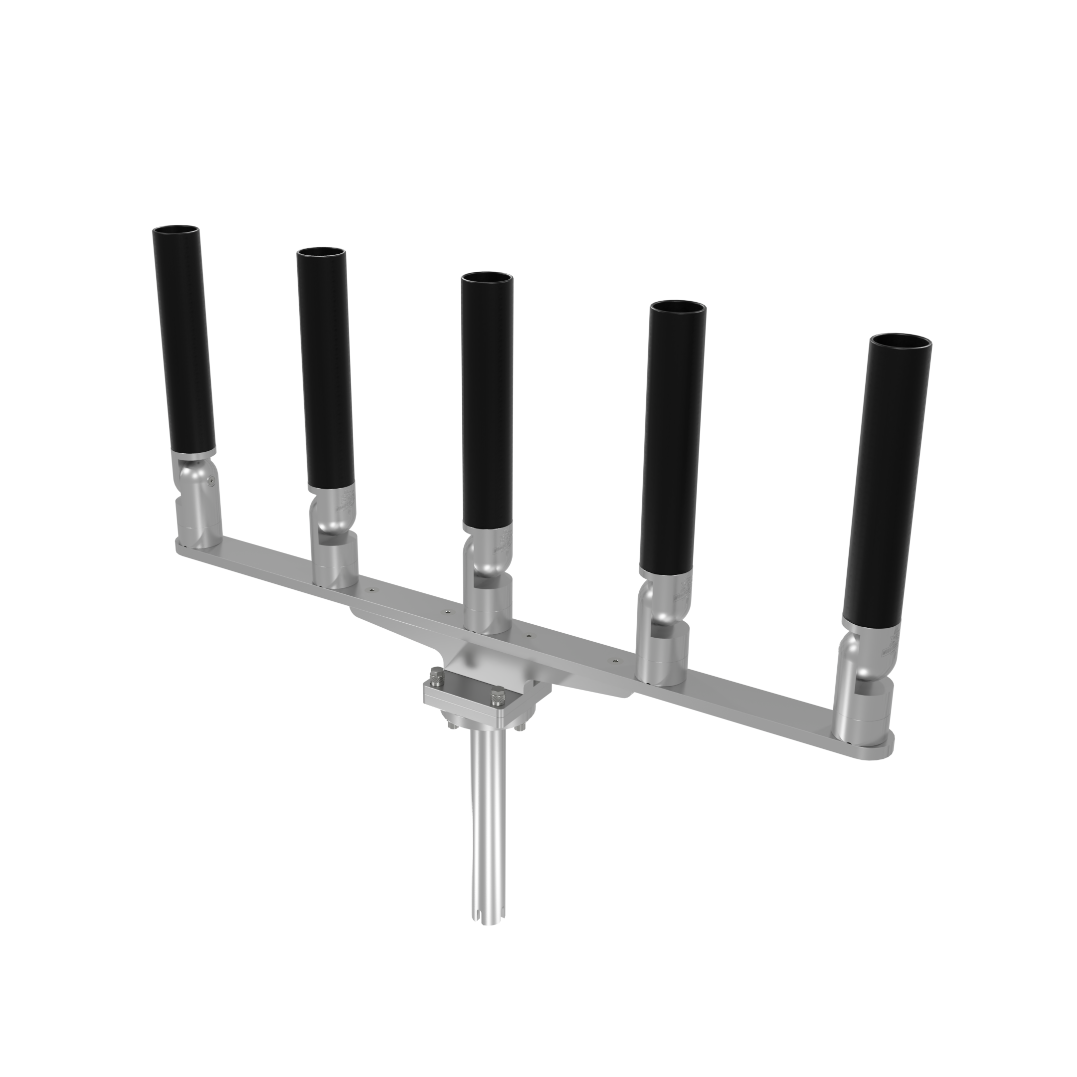 QUINT HORIZONTAL TREE ROD HOLDER WITH GIMBAL