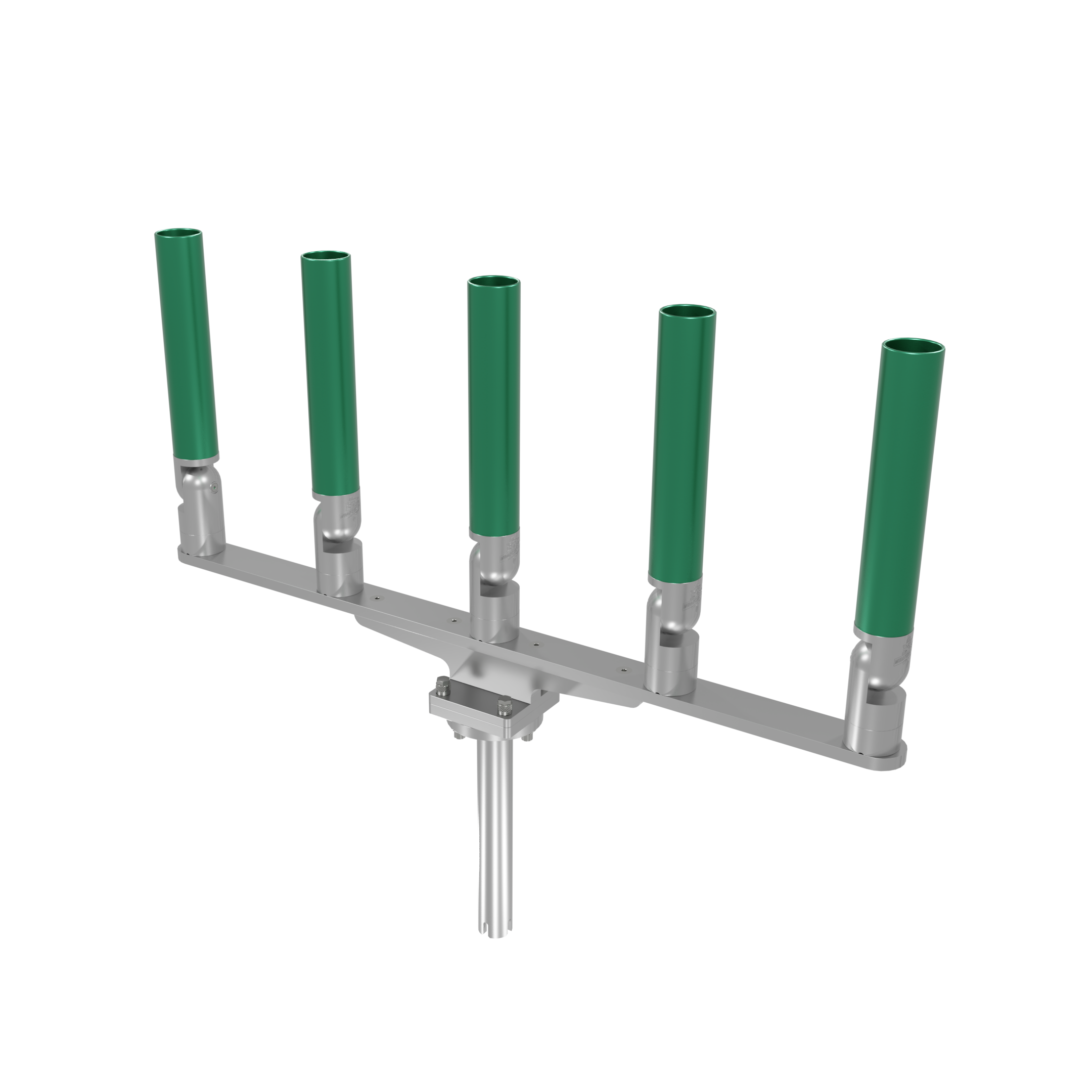 QUINT HORIZONTAL TREE ROD HOLDER WITH GIMBAL