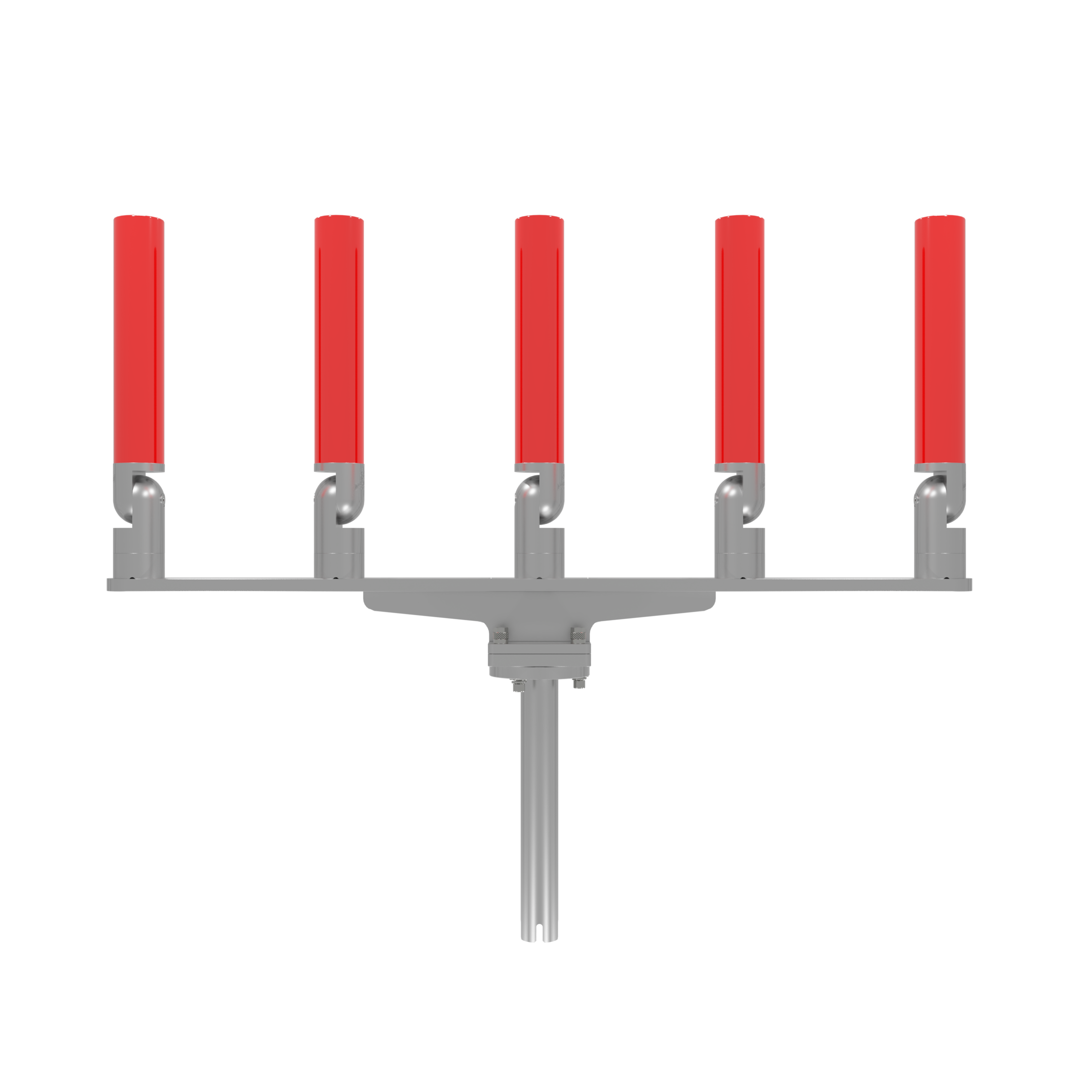 QUINT HORIZONTAL TREE ROD HOLDER WITH GIMBAL
