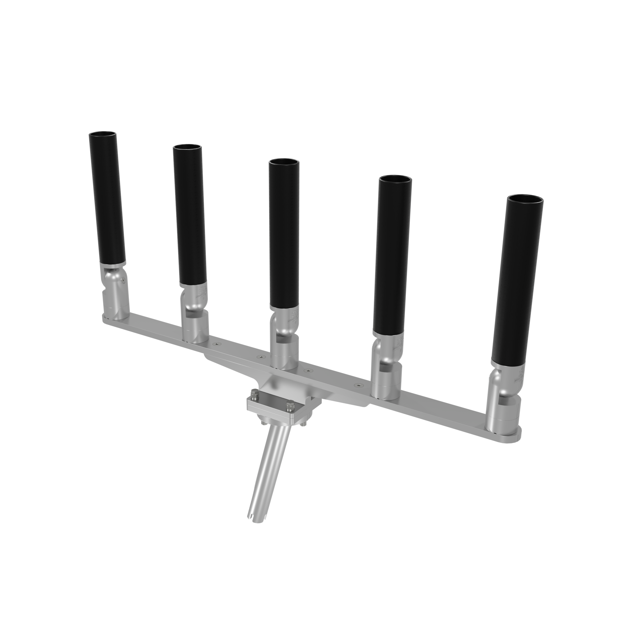 QUINT HORIZONTAL TREE ROD HOLDER WITH GIMBAL