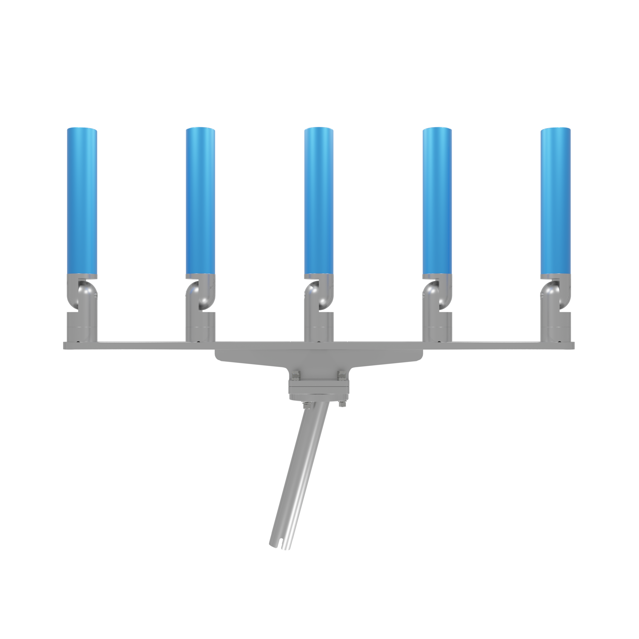 QUINT HORIZONTAL TREE ROD HOLDER WITH GIMBAL