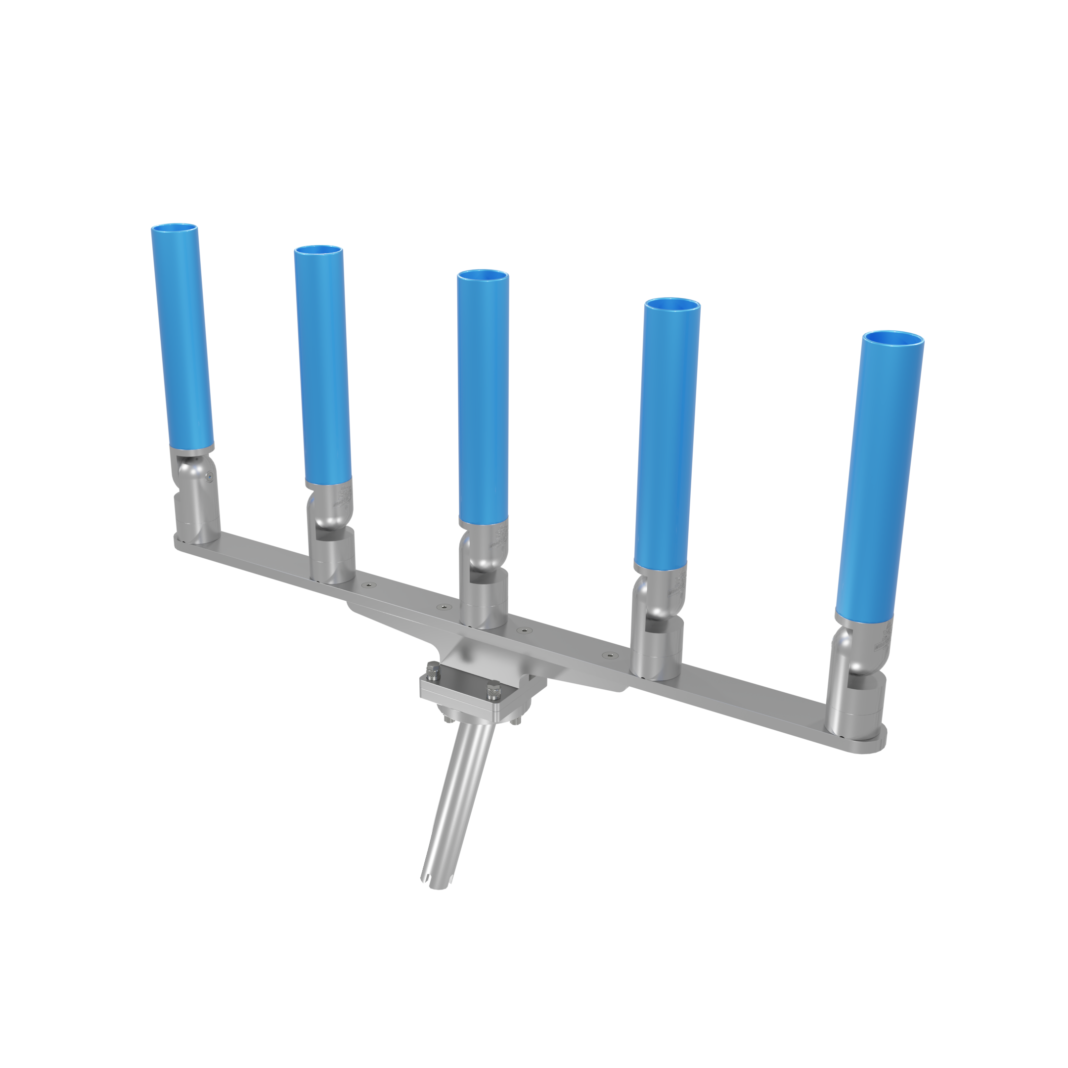 QUINT HORIZONTAL TREE ROD HOLDER WITH GIMBAL