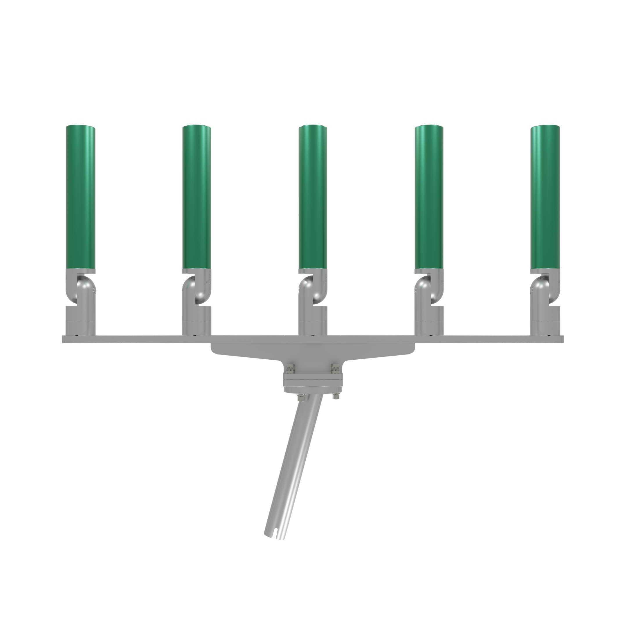 QUINT HORIZONTAL TREE ROD HOLDER WITH GIMBAL