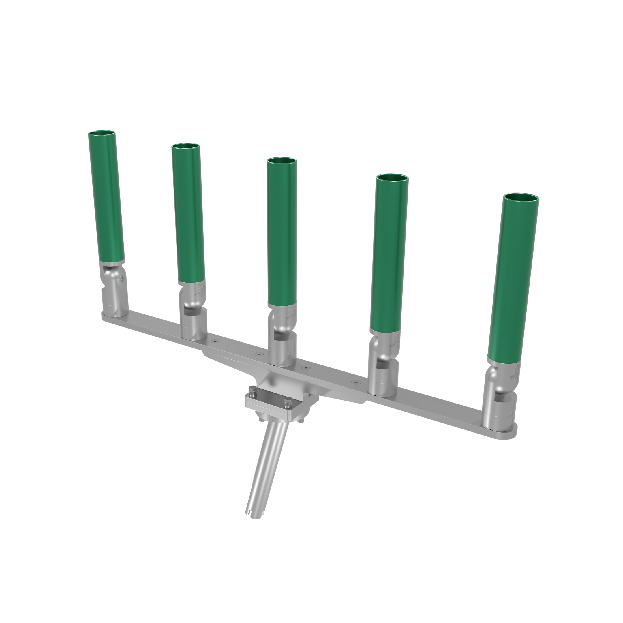 QUINT HORIZONTAL TREE ROD HOLDER WITH GIMBAL