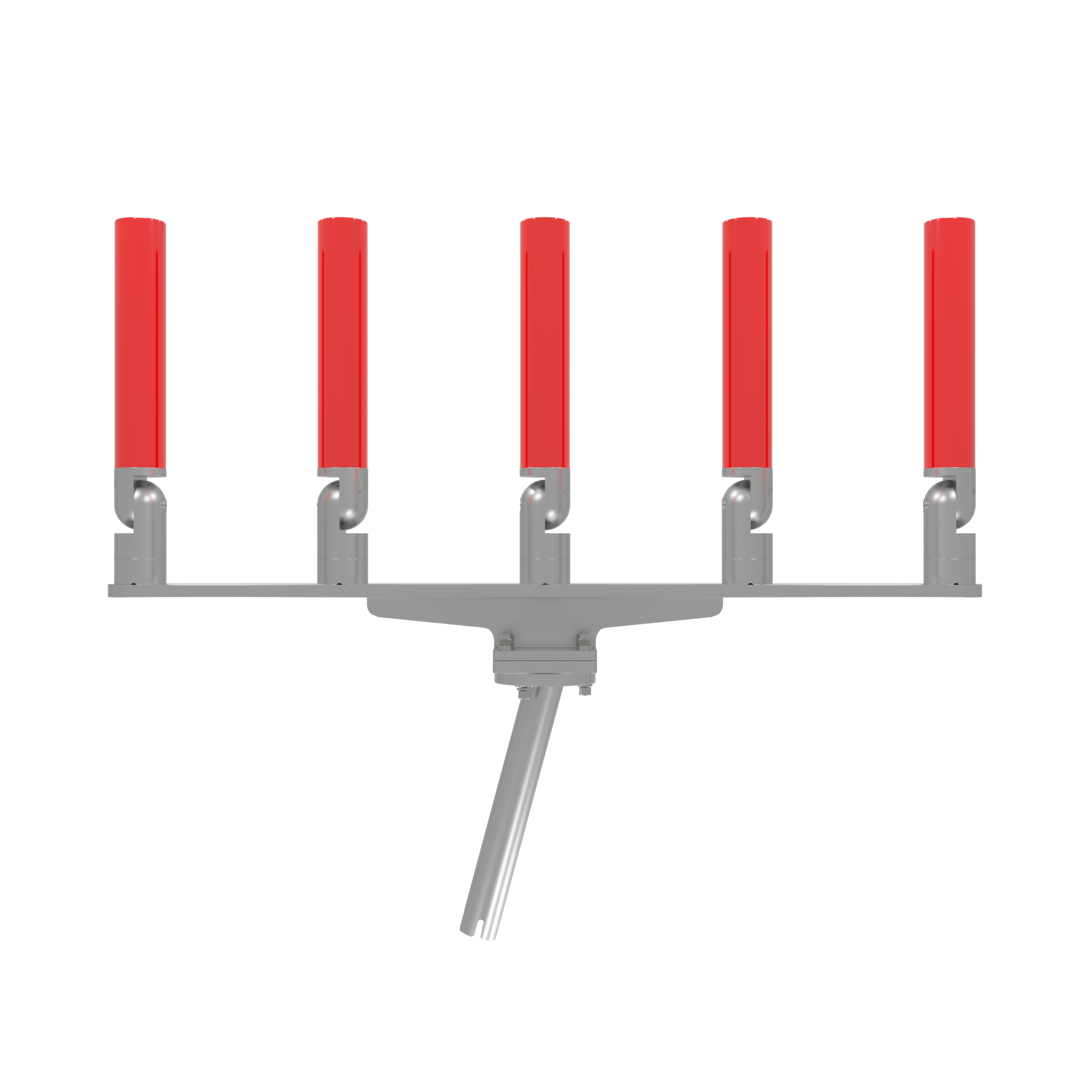 QUINT HORIZONTAL TREE ROD HOLDER WITH GIMBAL