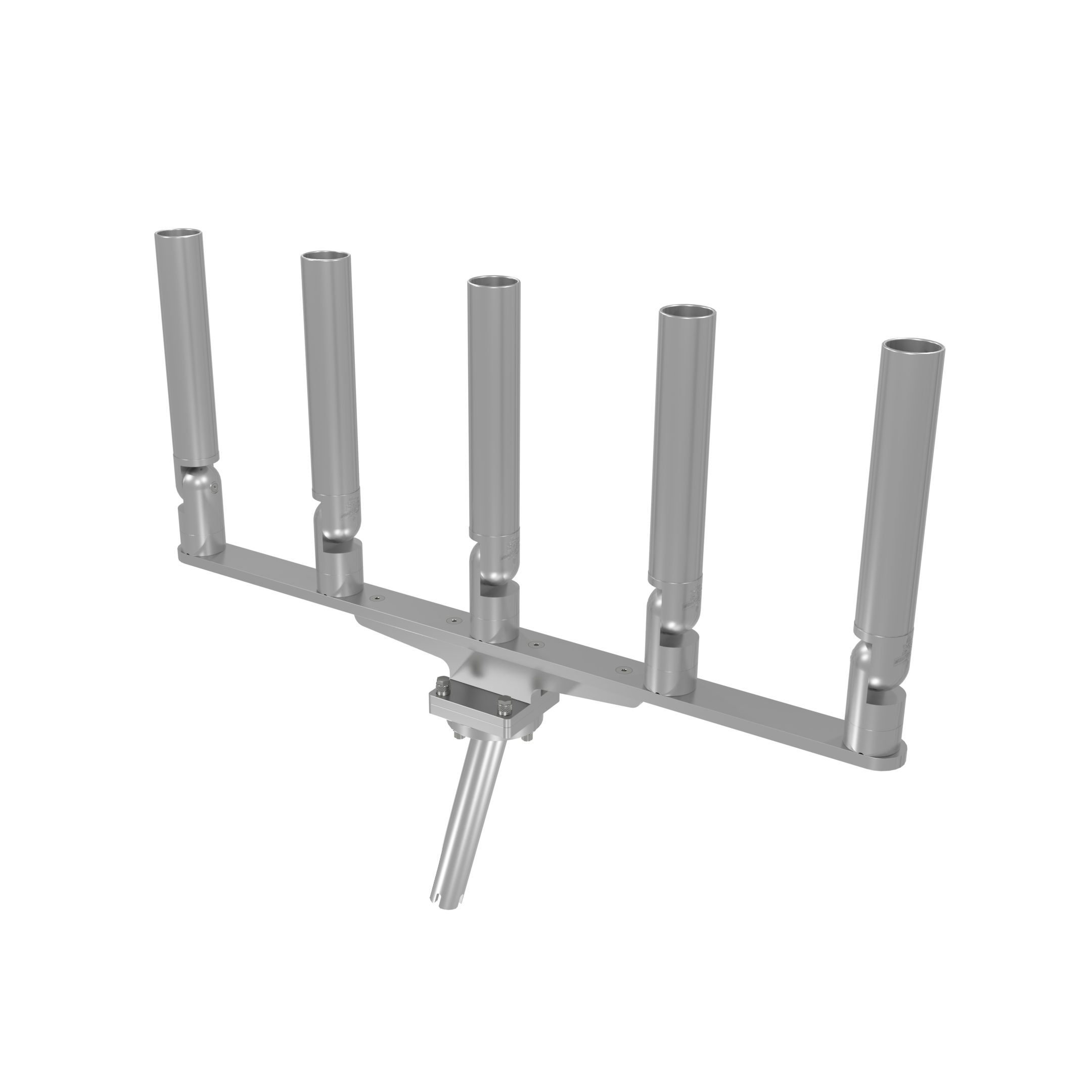 QUINT HORIZONTAL TREE ROD HOLDER WITH GIMBAL