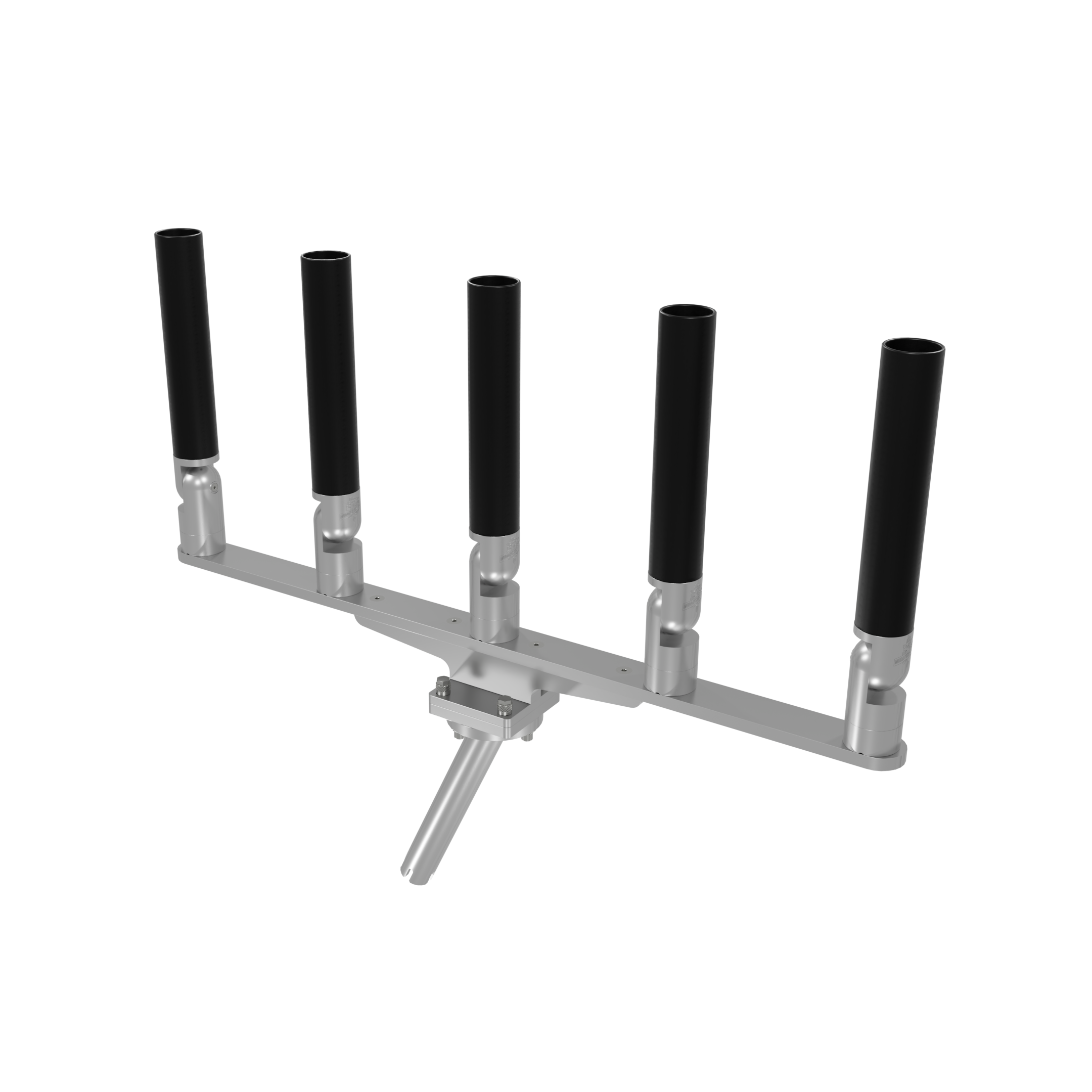 QUINT HORIZONTAL TREE ROD HOLDER WITH GIMBAL