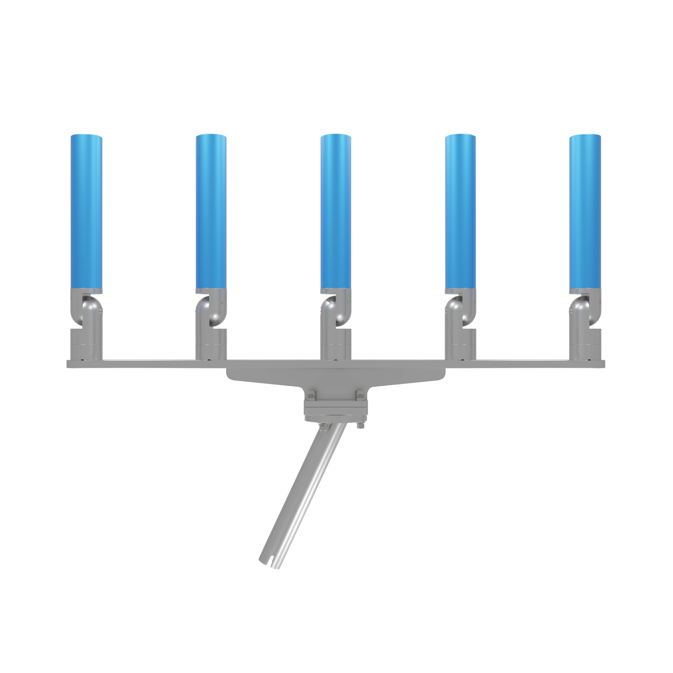 QUINT HORIZONTAL TREE ROD HOLDER WITH GIMBAL