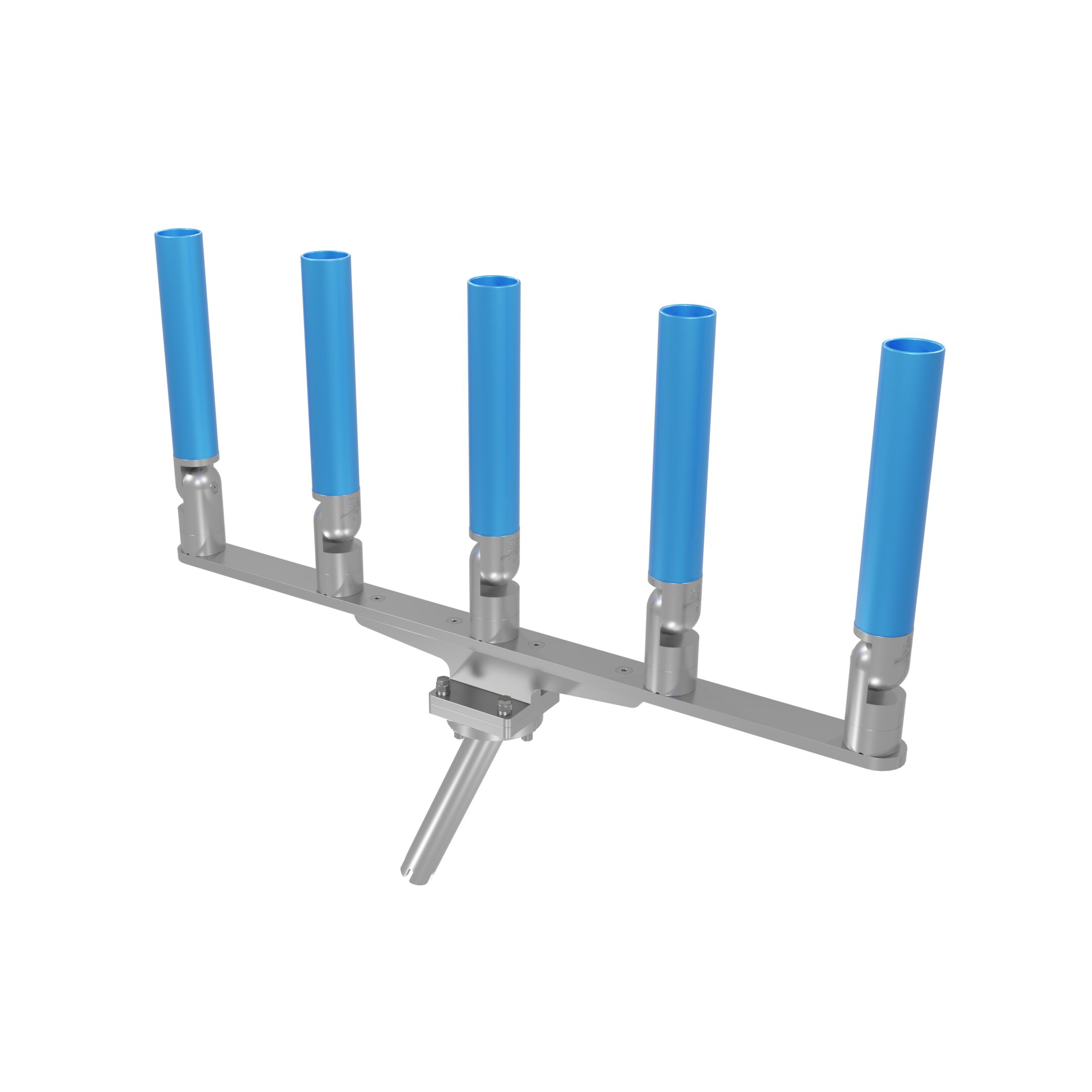 QUINT HORIZONTAL TREE ROD HOLDER WITH GIMBAL