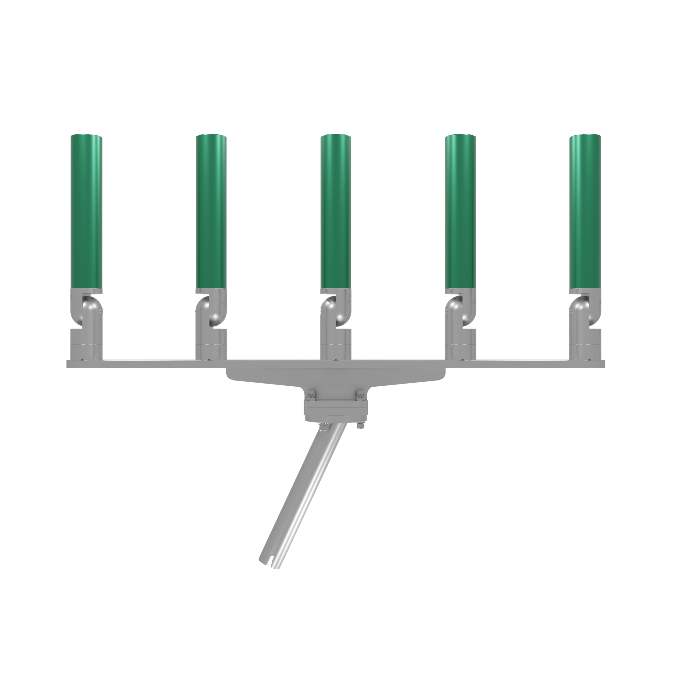 QUINT HORIZONTAL TREE ROD HOLDER WITH GIMBAL