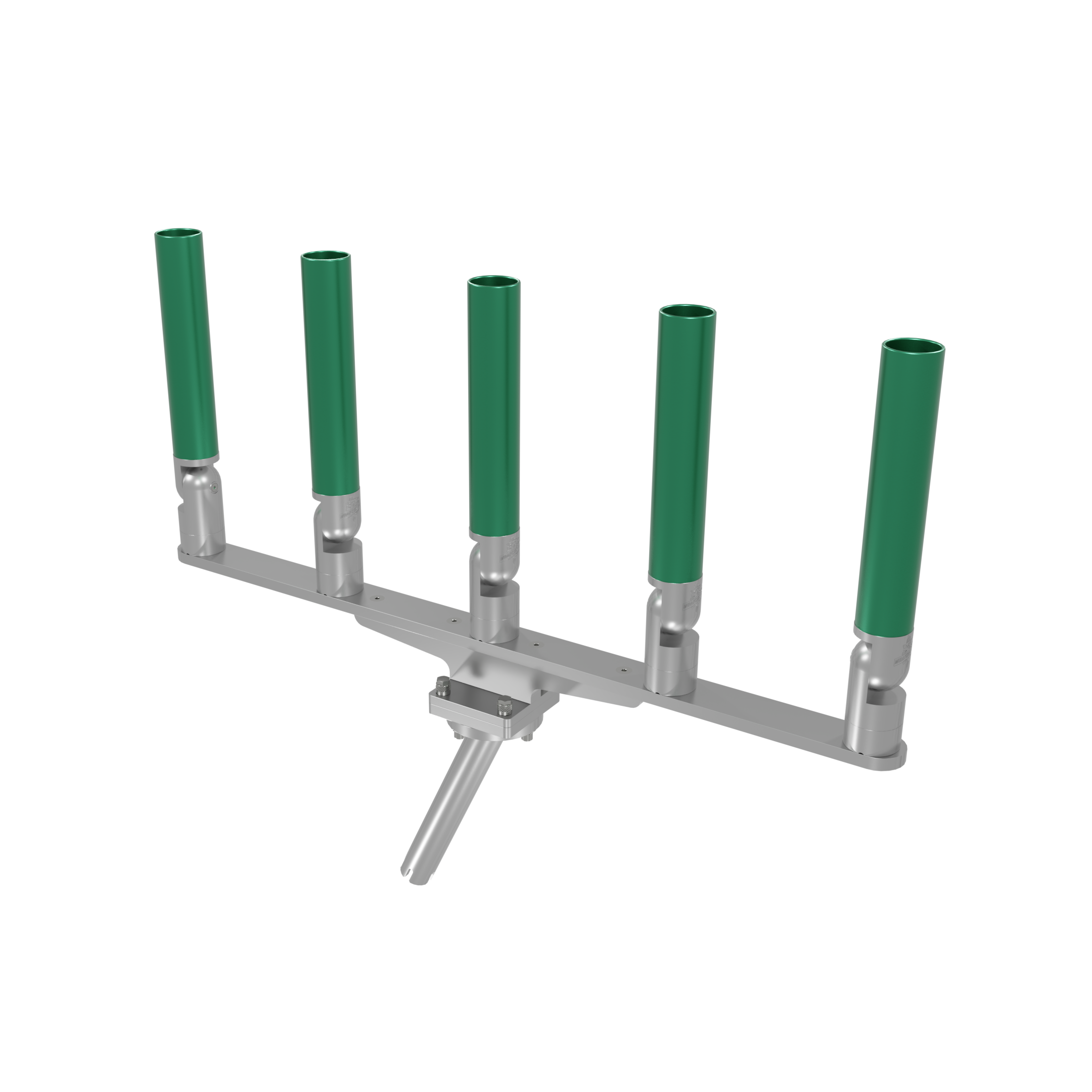 QUINT HORIZONTAL TREE ROD HOLDER WITH GIMBAL