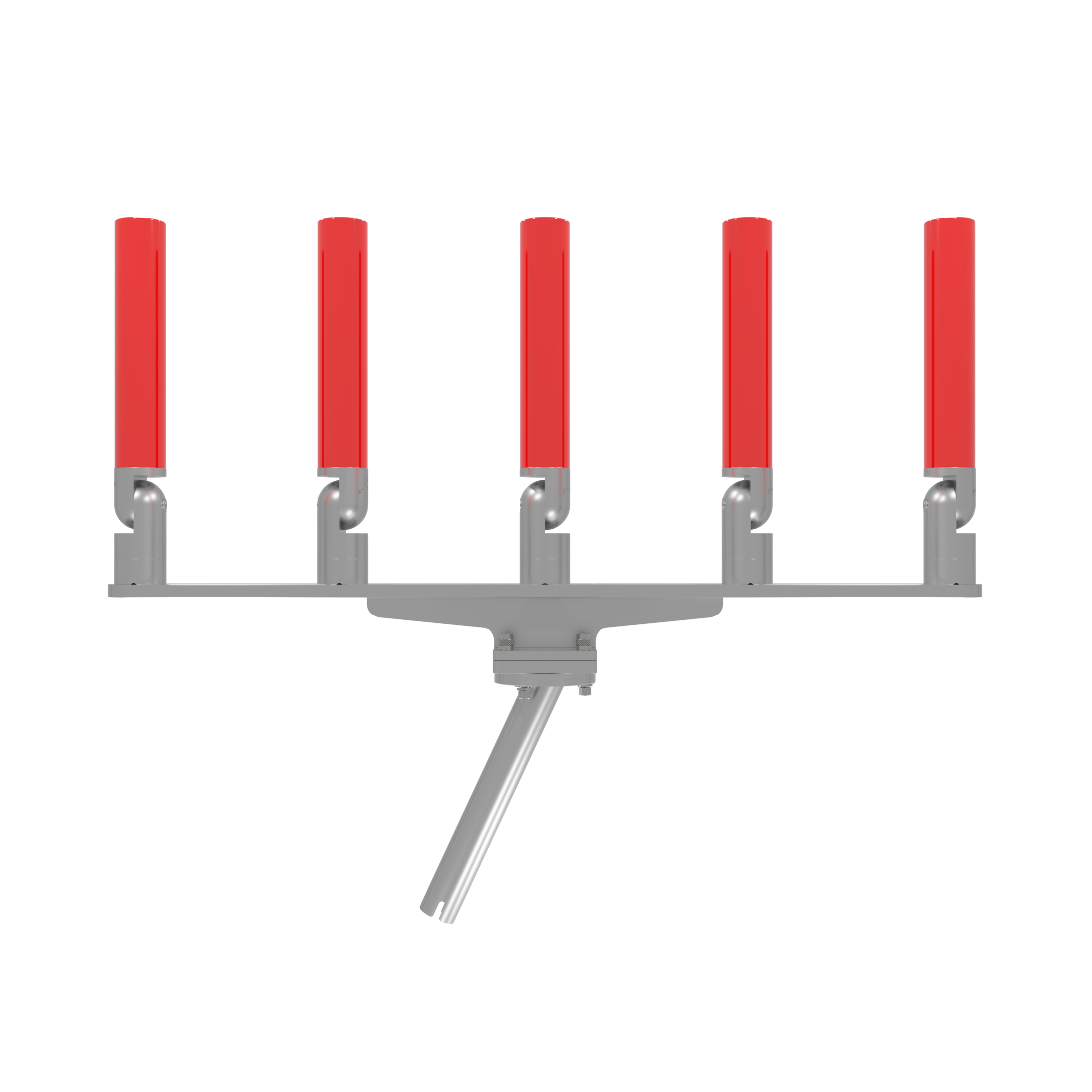 QUINT HORIZONTAL TREE ROD HOLDER WITH GIMBAL
