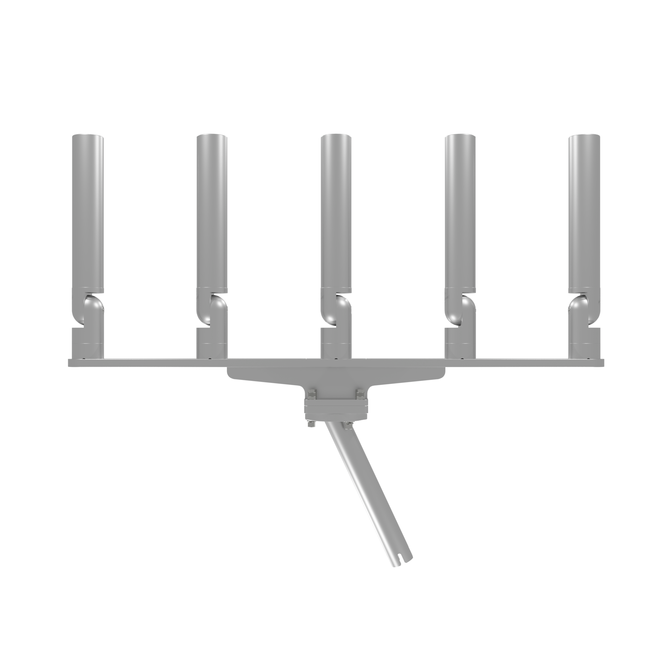QUINT HORIZONTAL TREE ROD HOLDER WITH GIMBAL