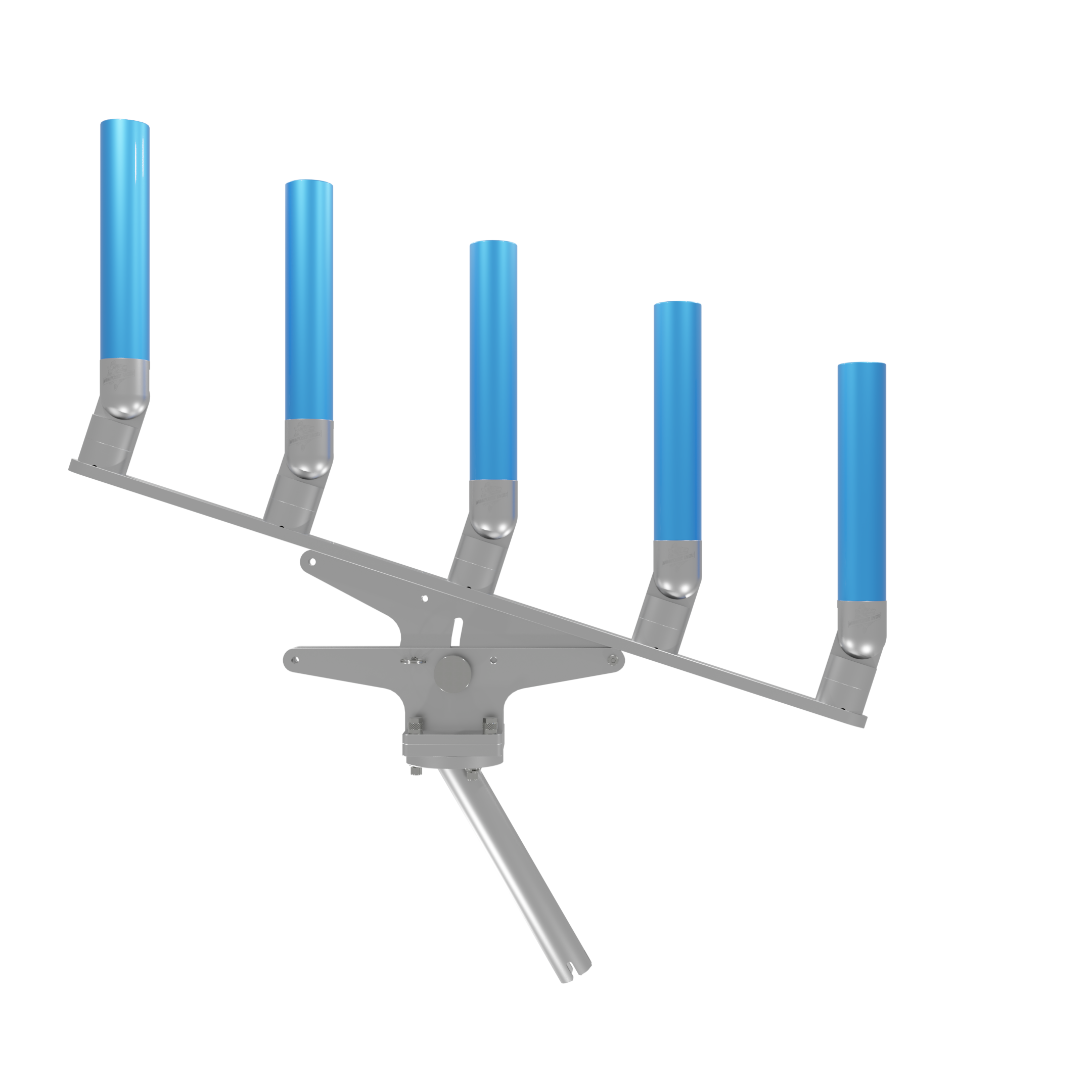 QUINT ARTICULATING TREE ROD HOLDER WITH GIMBAL