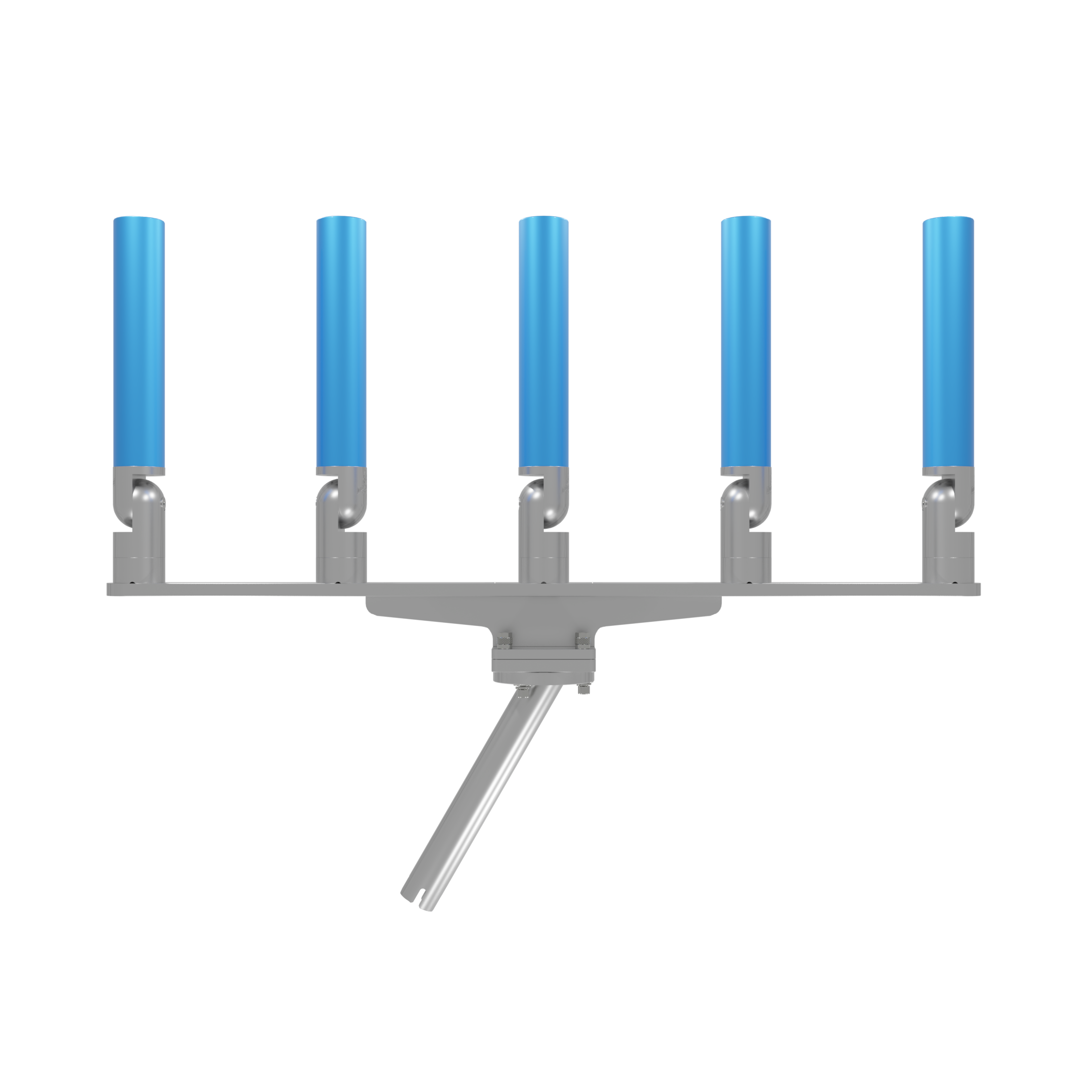 QUINT HORIZONTAL TREE ROD HOLDER WITH GIMBAL