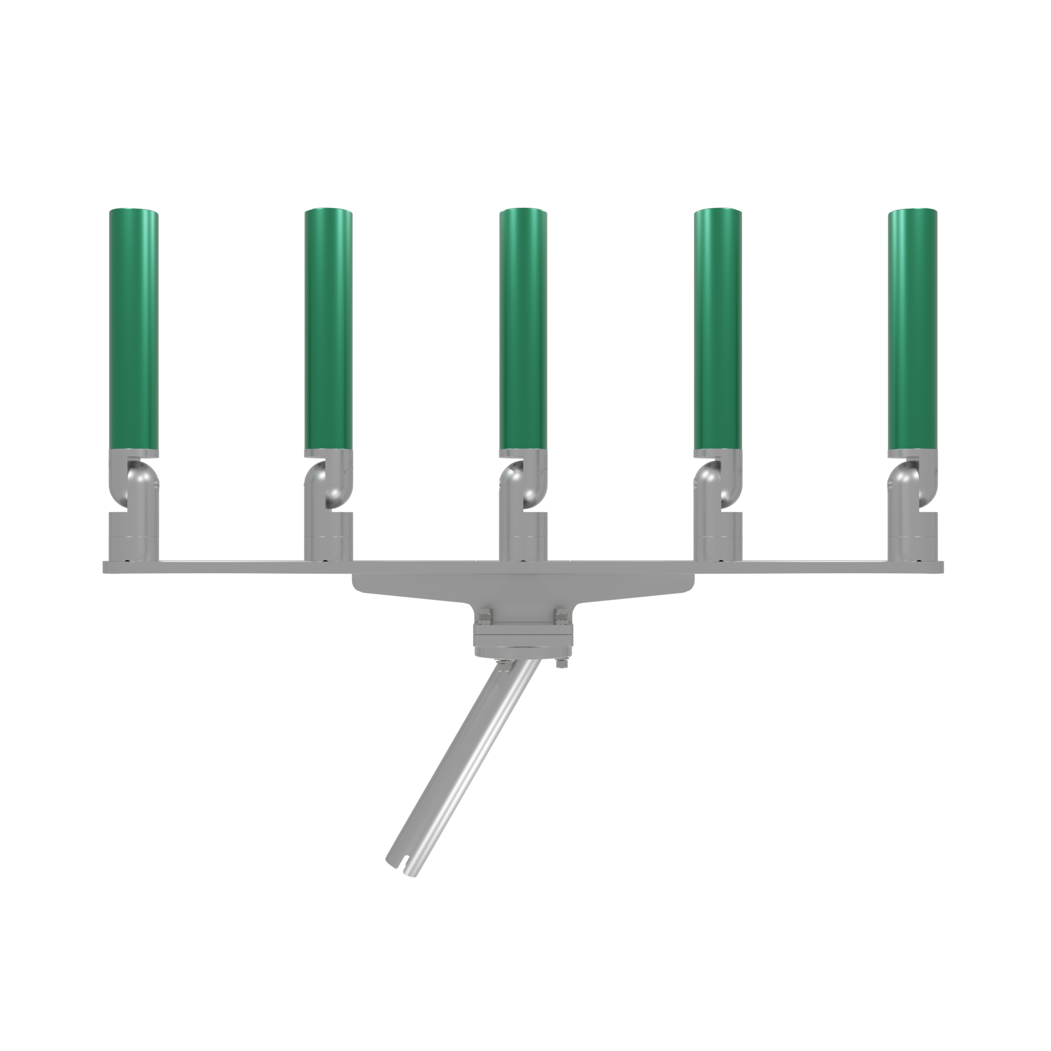 QUINT HORIZONTAL TREE ROD HOLDER WITH GIMBAL