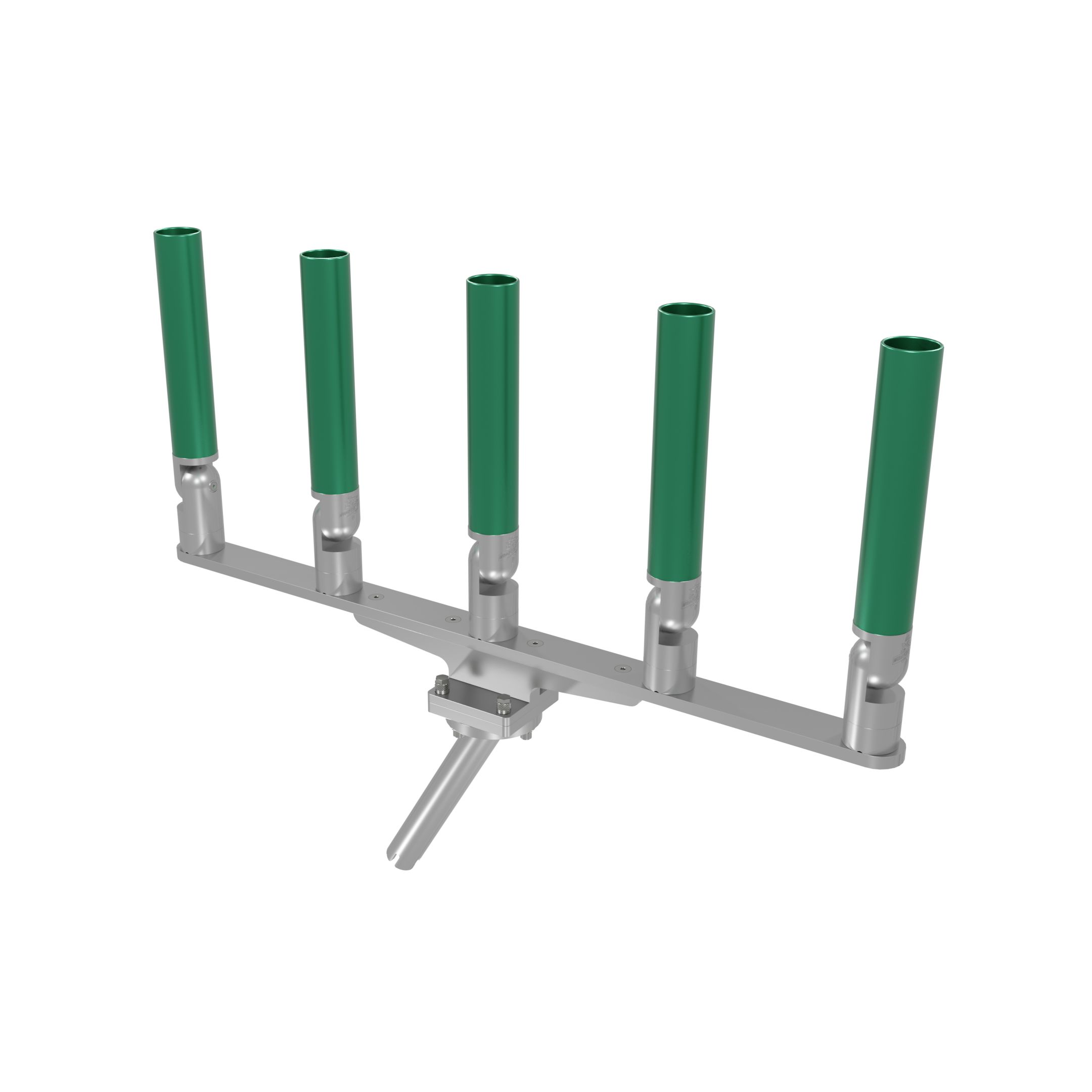 QUINT HORIZONTAL TREE ROD HOLDER WITH GIMBAL