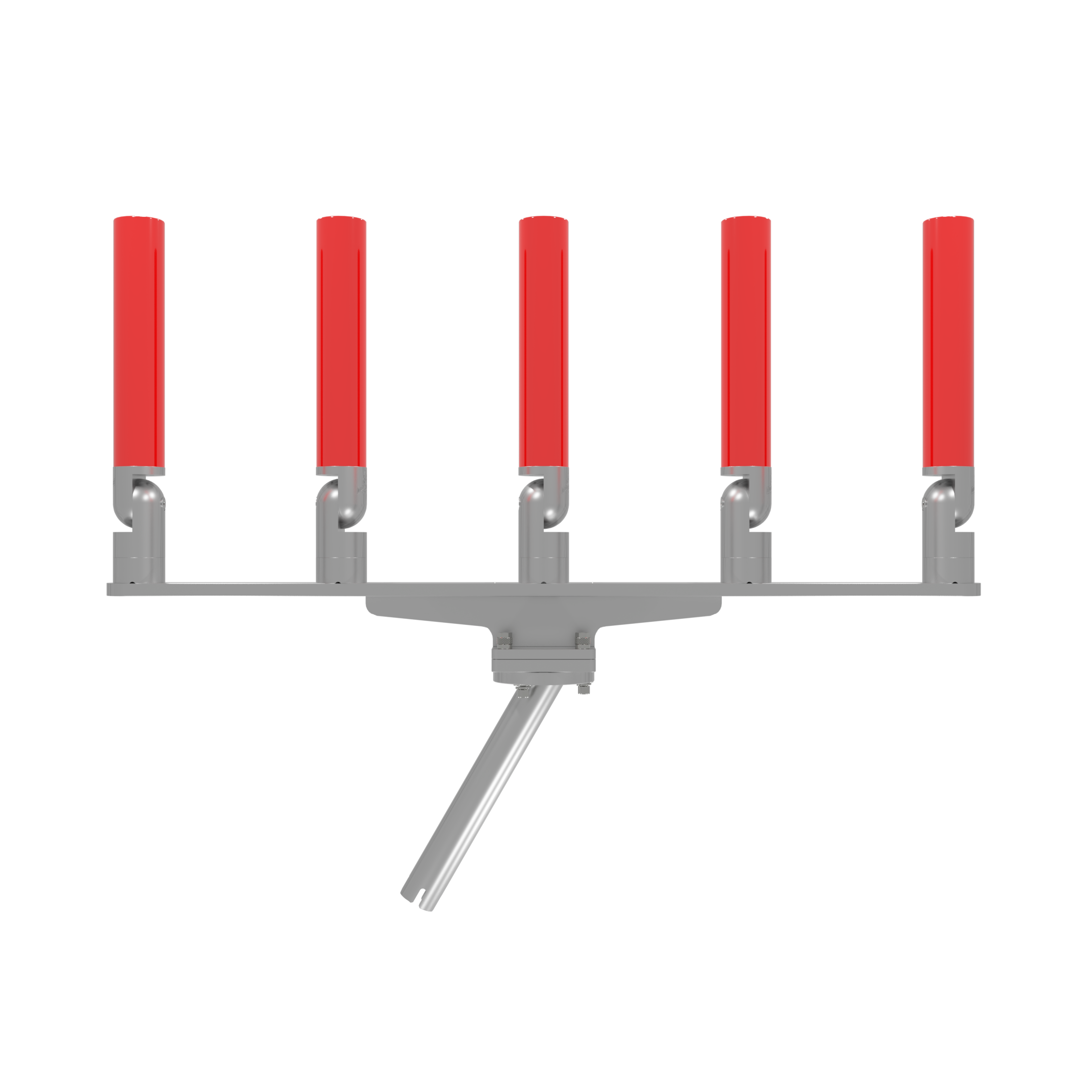 QUINT HORIZONTAL TREE ROD HOLDER WITH GIMBAL