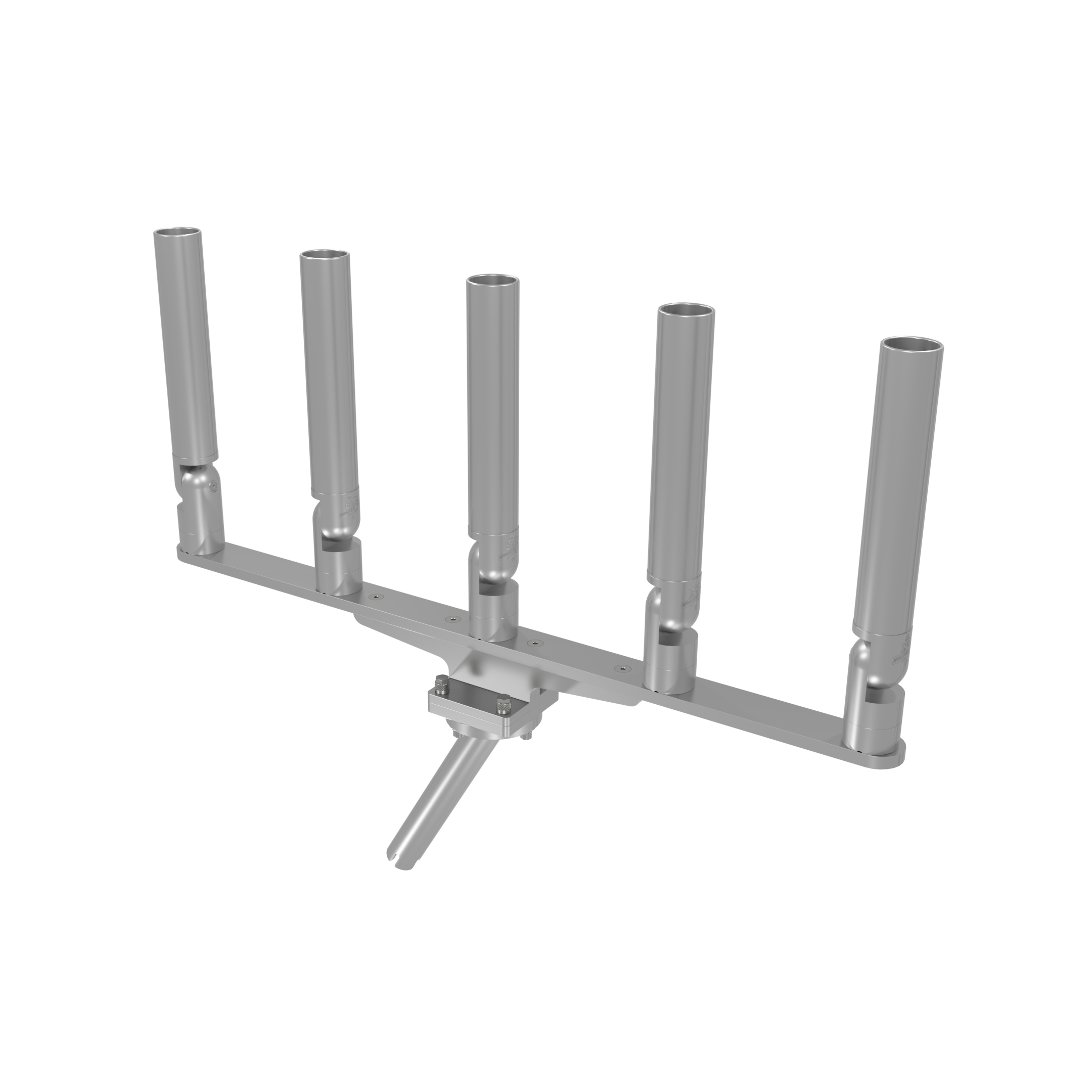 QUINT HORIZONTAL TREE ROD HOLDER WITH GIMBAL
