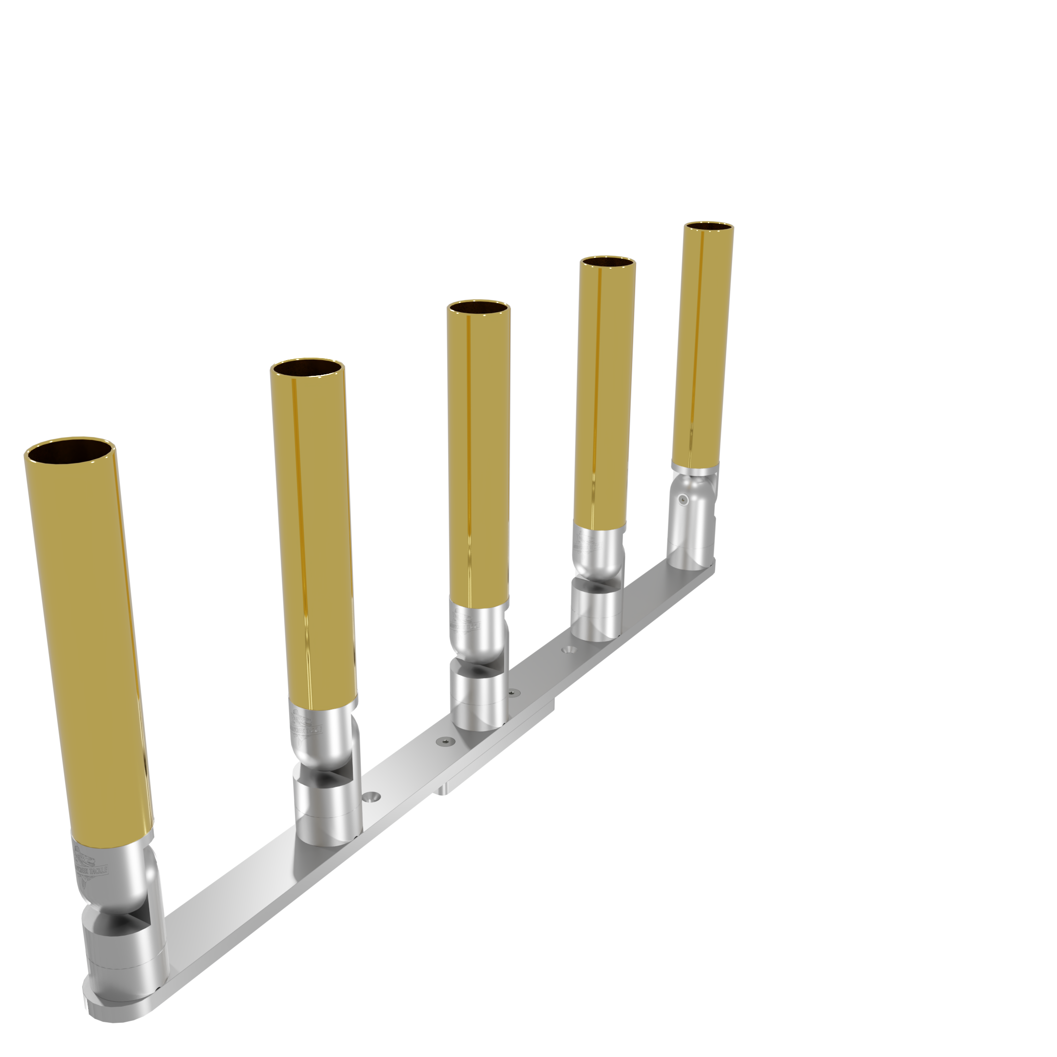 QUINT HORIZONTAL TREE ROD HOLDER WITH LOW PROFILE MOUNT