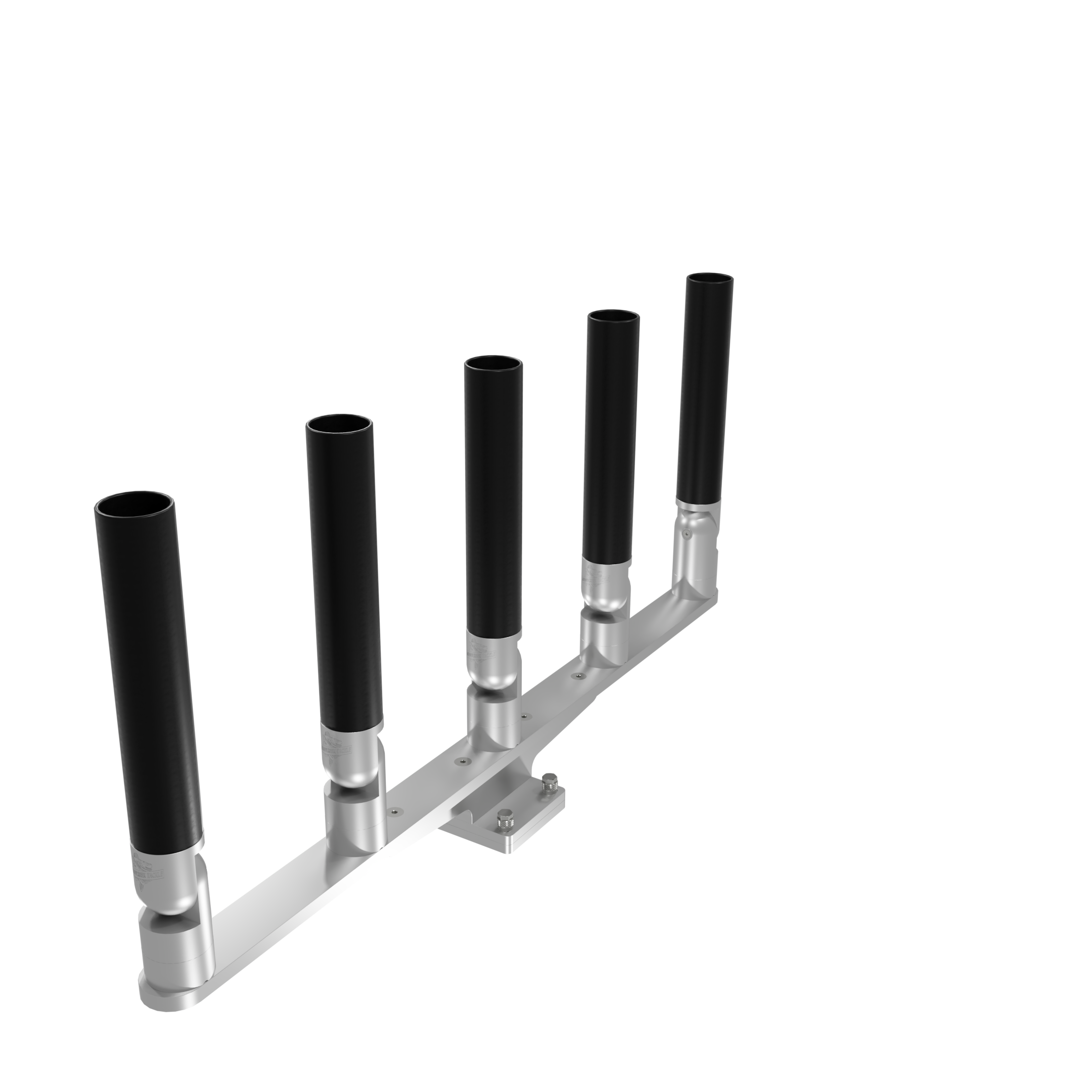 QUINT HORIZONTAL TREE ROD HOLDER WITH MOUNT