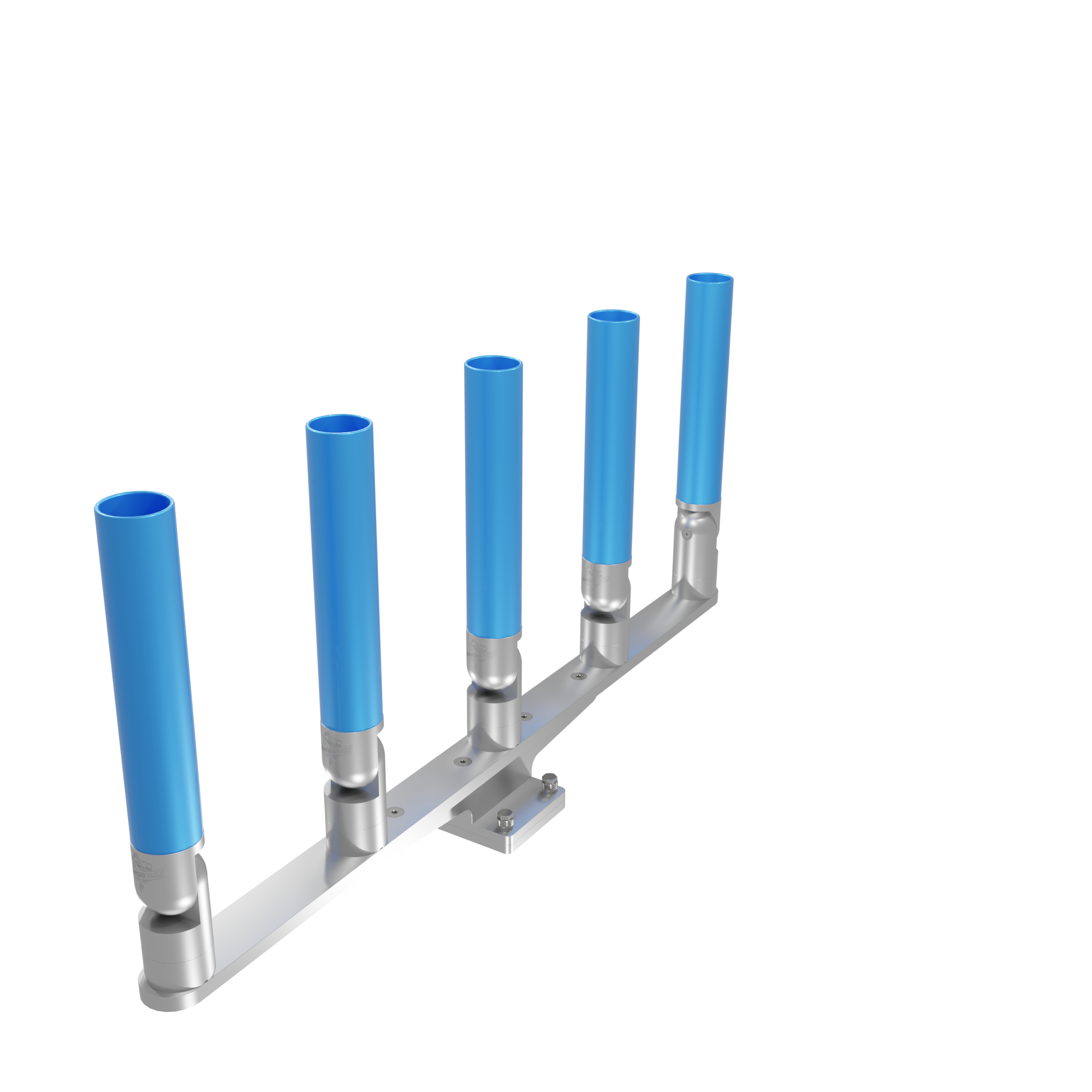 QUINT HORIZONTAL TREE ROD HOLDER WITH MOUNT