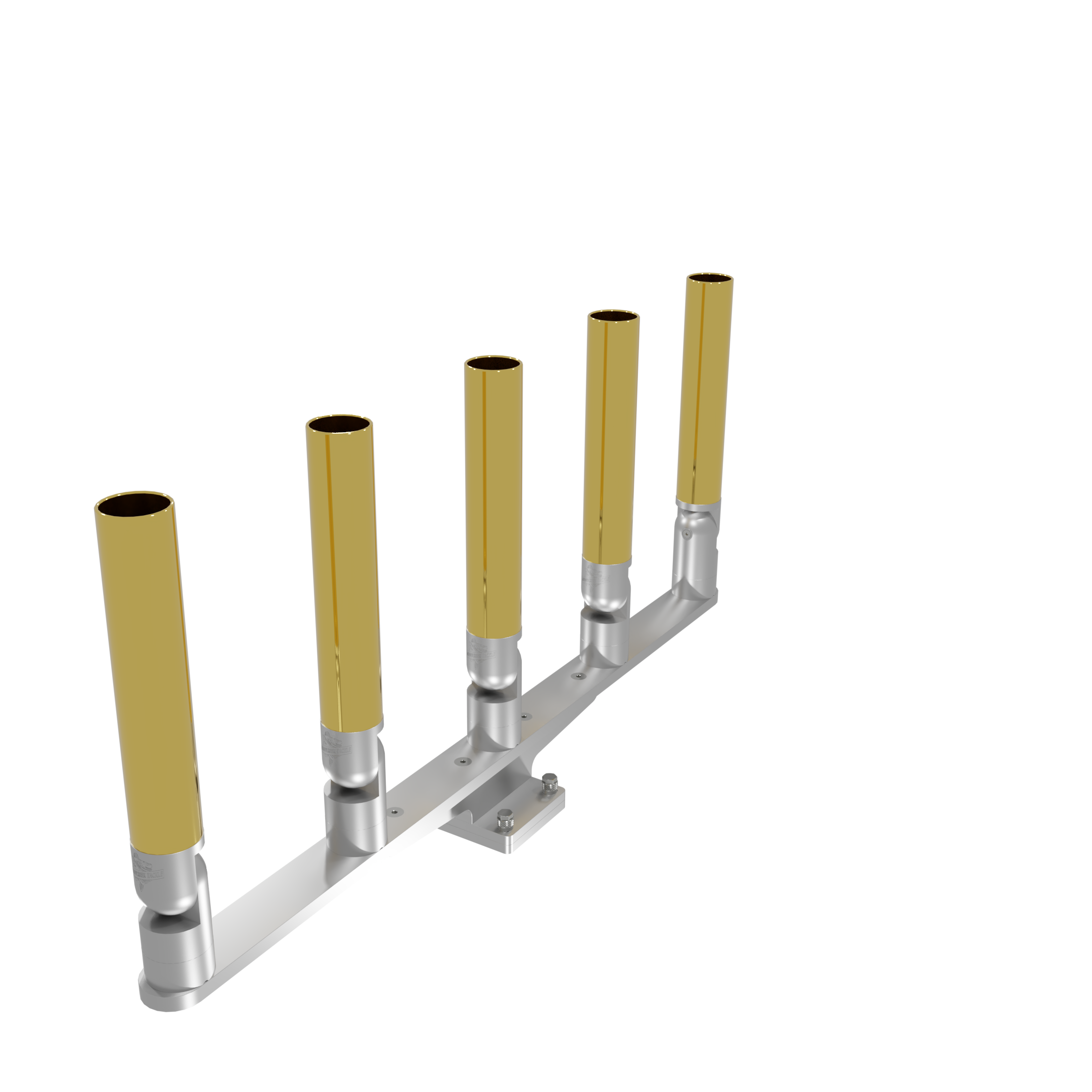 QUINT HORIZONTAL TREE ROD HOLDER WITH MOUNT