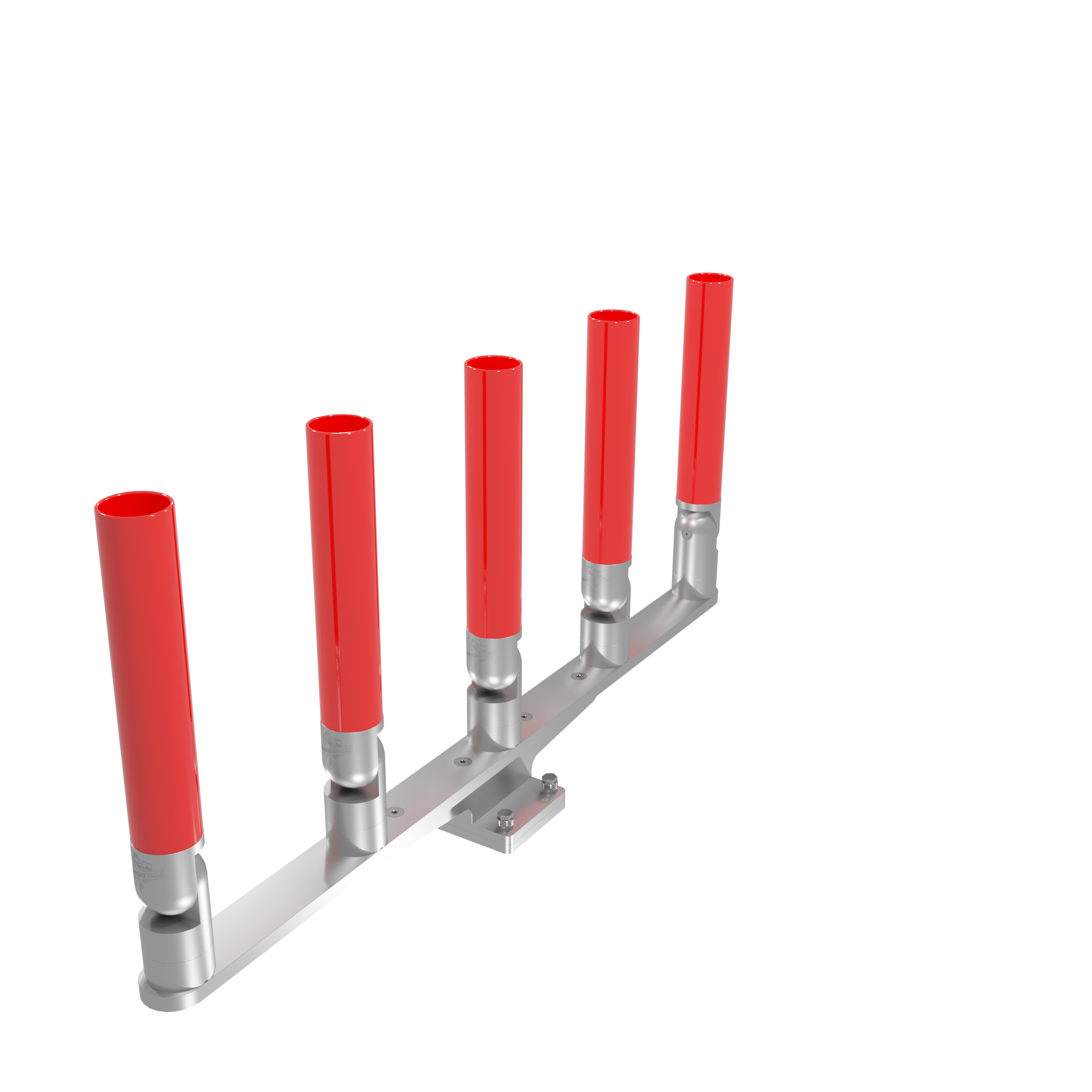 QUINT HORIZONTAL TREE ROD HOLDER WITH MOUNT