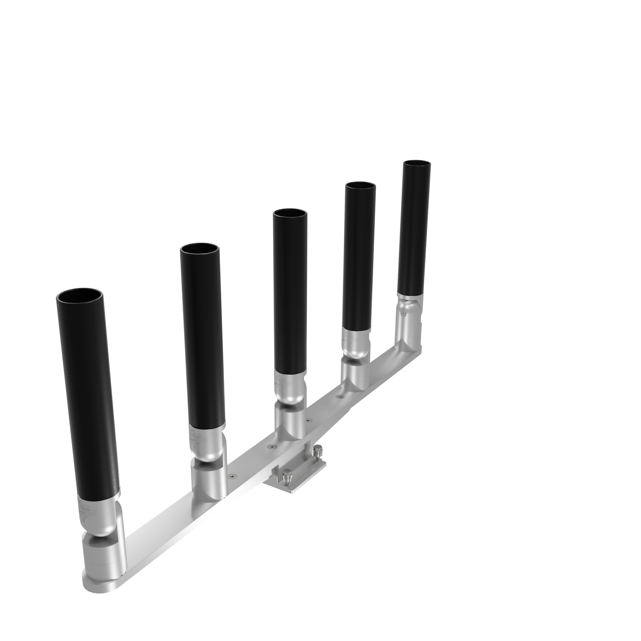 QUINT HORIZONTAL TREE ROD HOLDER WITH MOUNT