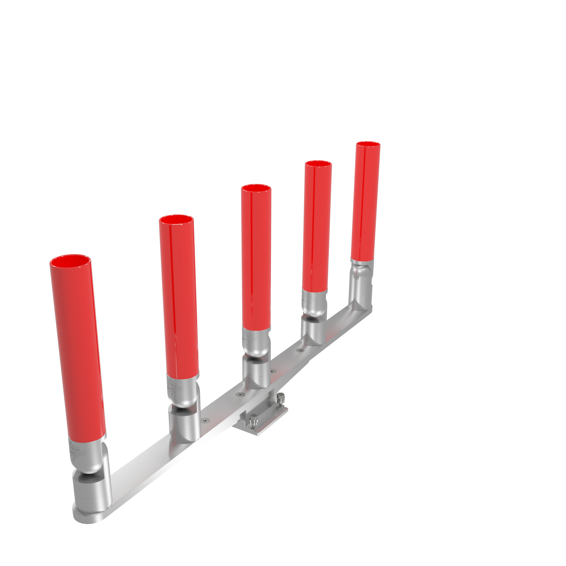 QUINT HORIZONTAL TREE ROD HOLDER WITH MOUNT