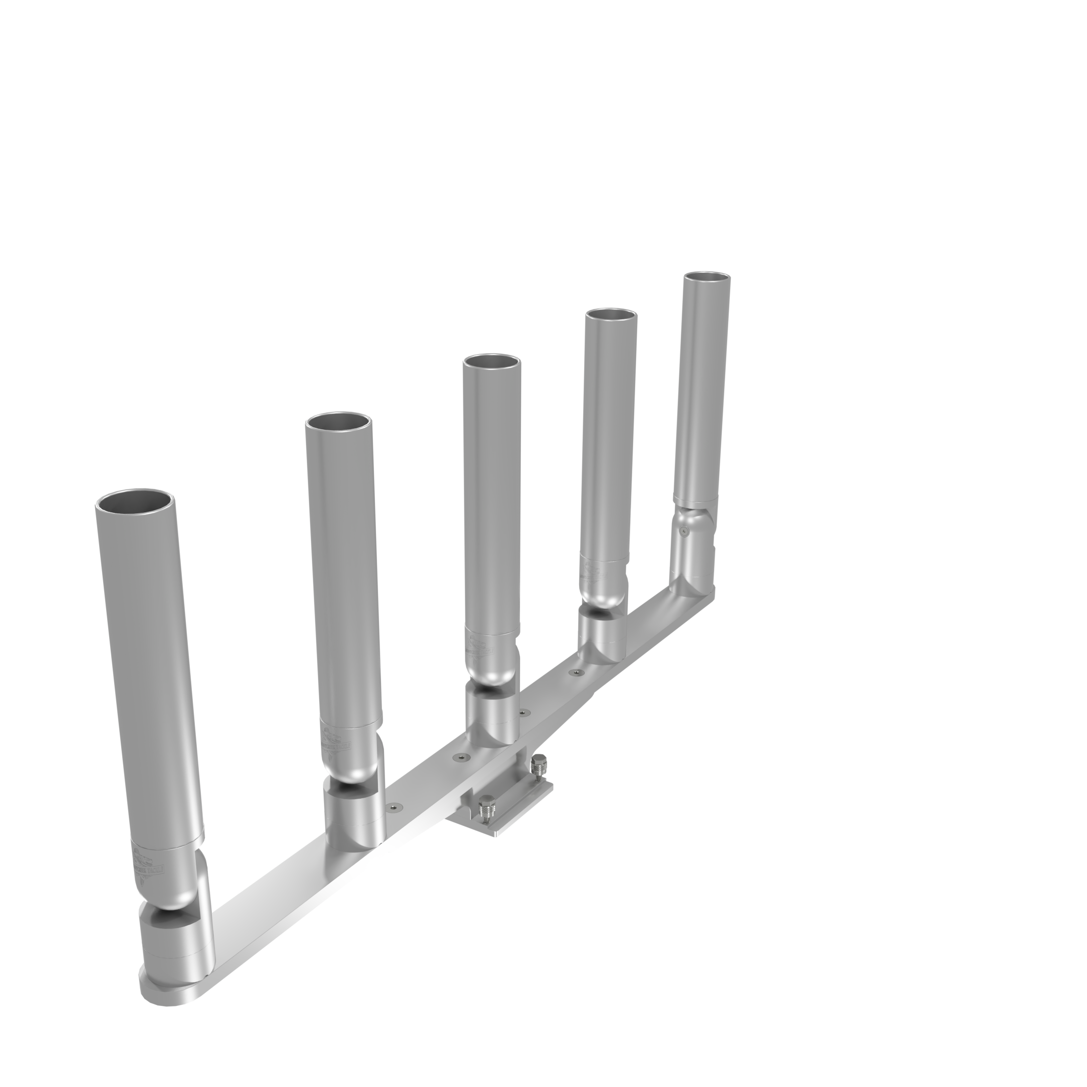QUINT HORIZONTAL TREE ROD HOLDER WITH MOUNT