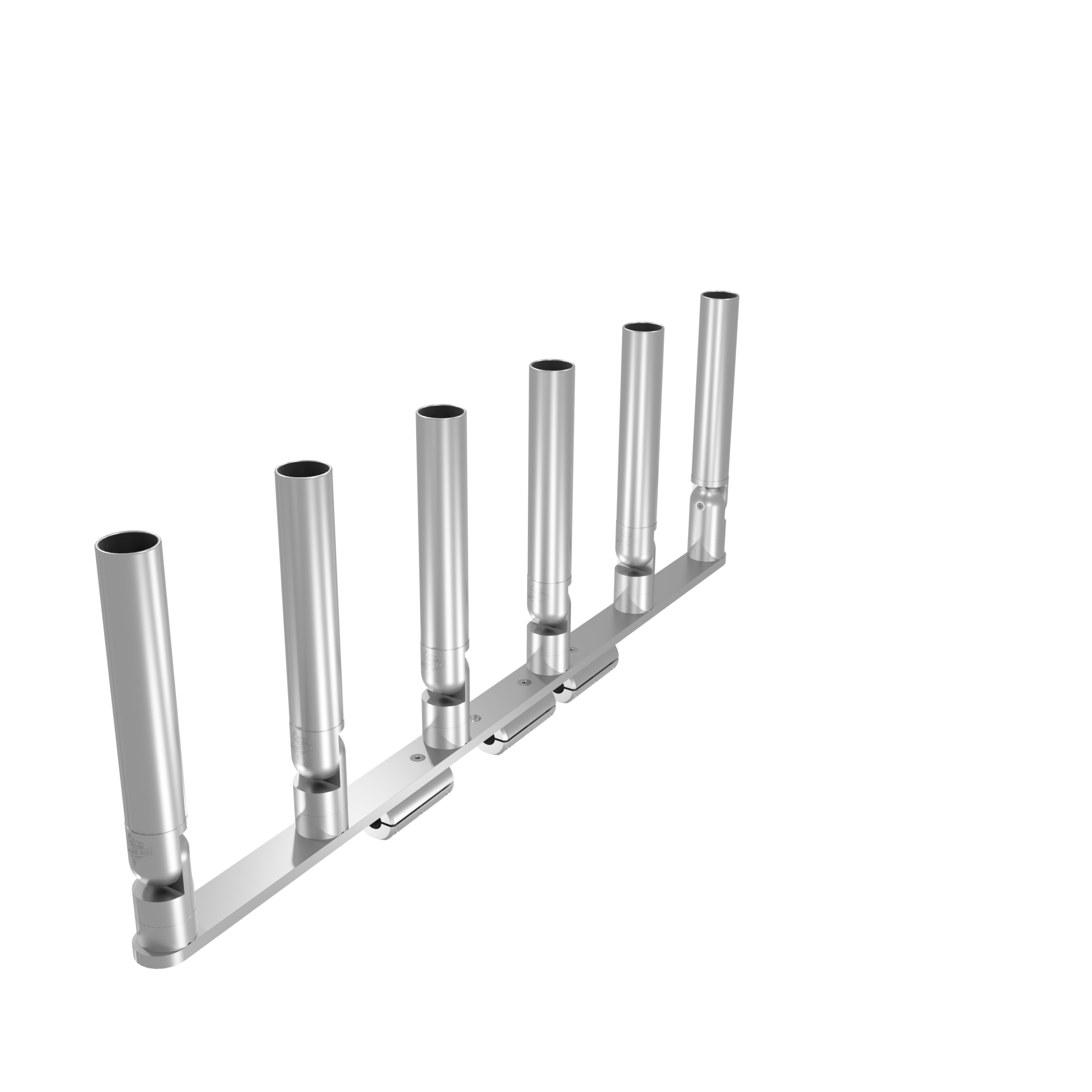 BIG SIX HORIZONTAL TREE ROD HOLDER WITH MOUNT
