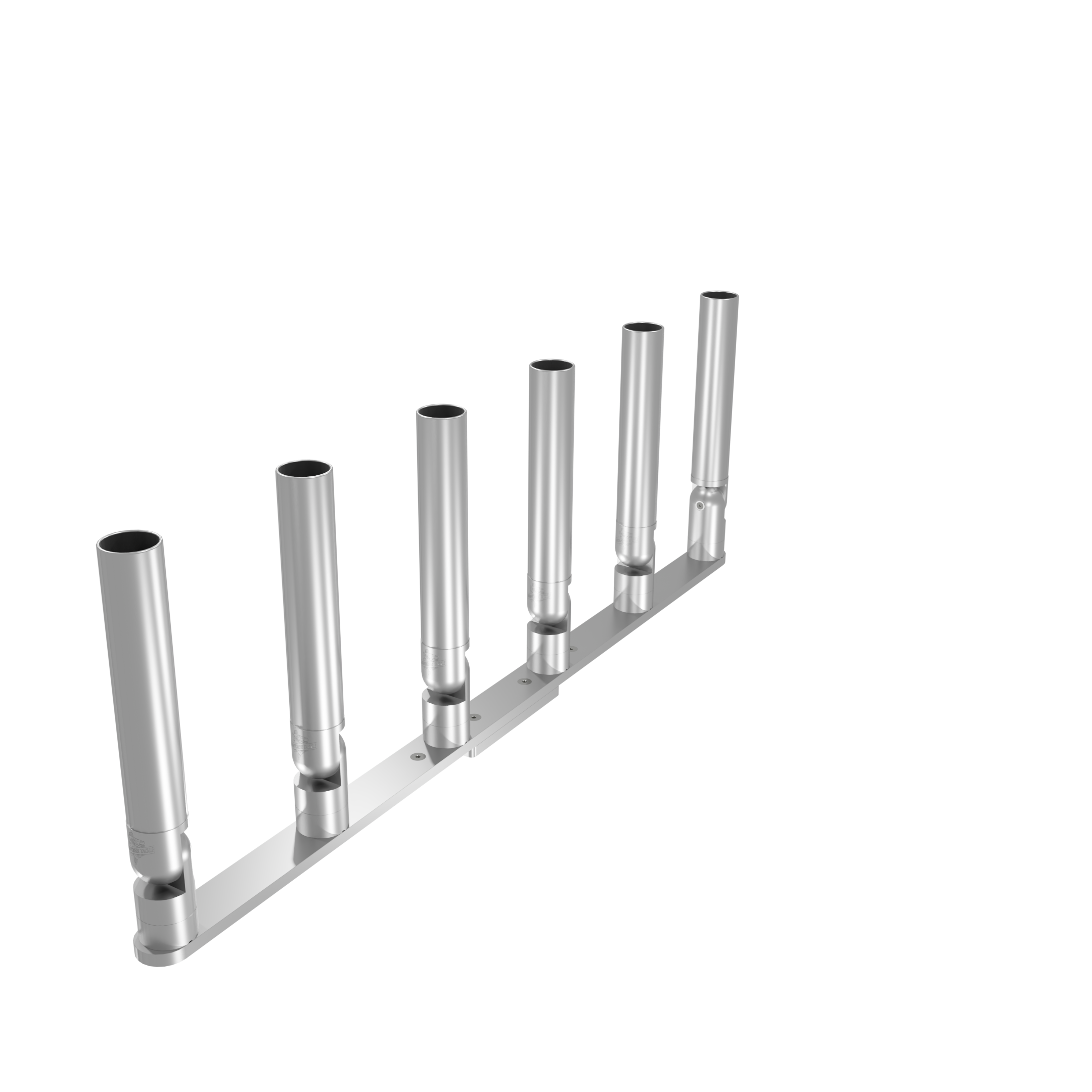 BIG SIX HORIZONTAL TREE ROD HOLDER WITH MOUNT