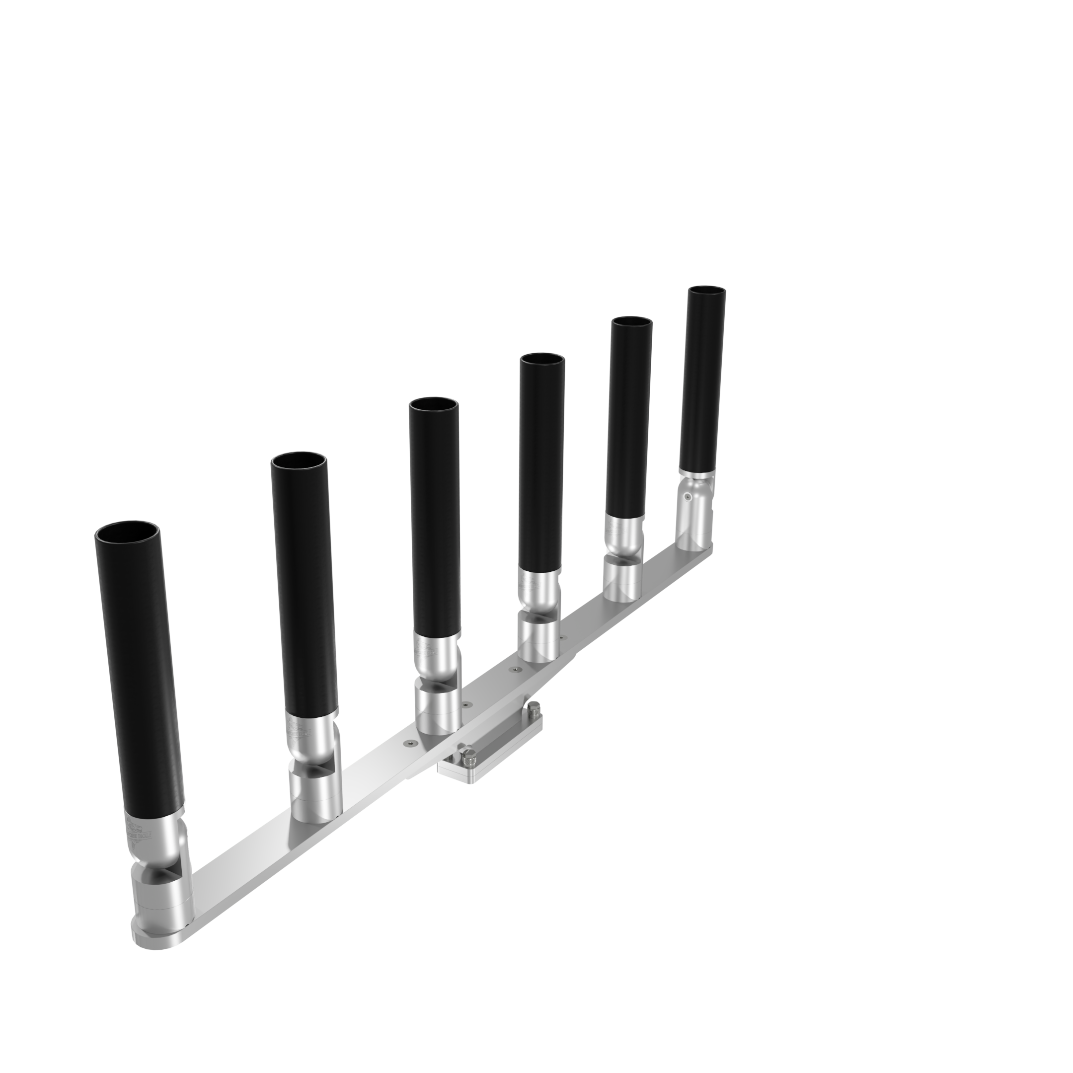 BIG SIX HORIZONTAL TREE ROD HOLDER WITH MOUNT