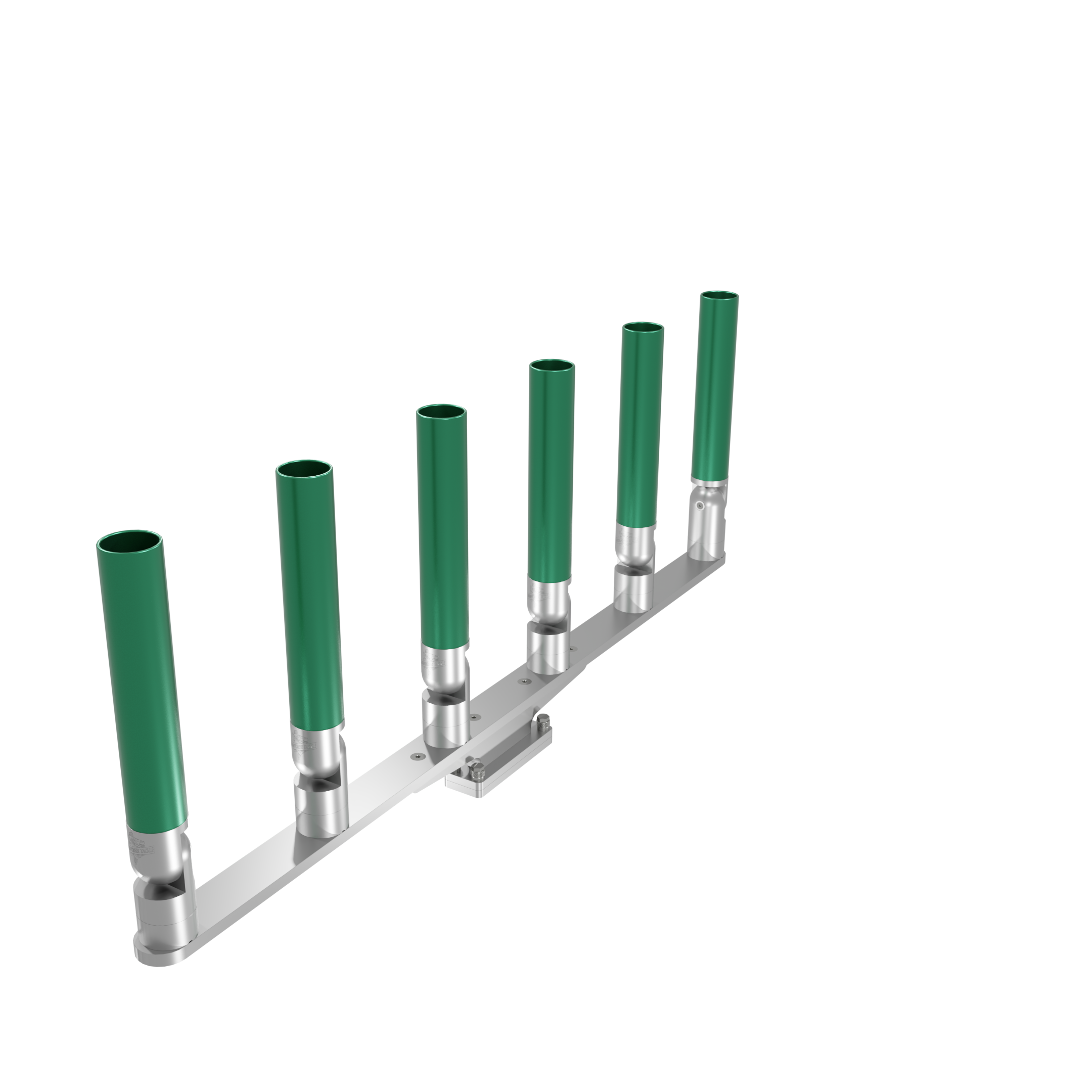 BIG SIX HORIZONTAL TREE ROD HOLDER WITH MOUNT