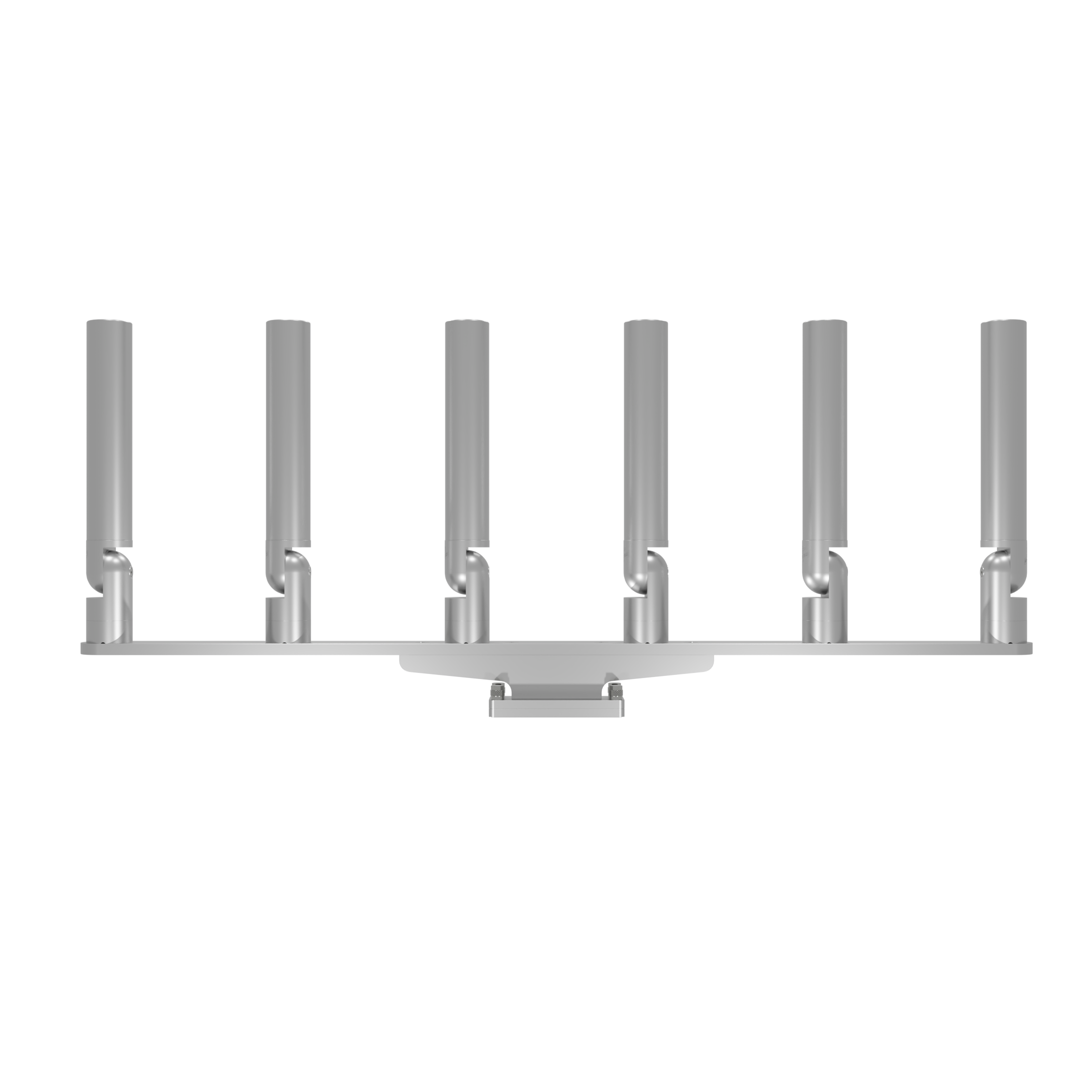 BIG SIX HORIZONTAL TREE ROD HOLDER WITH MOUNT