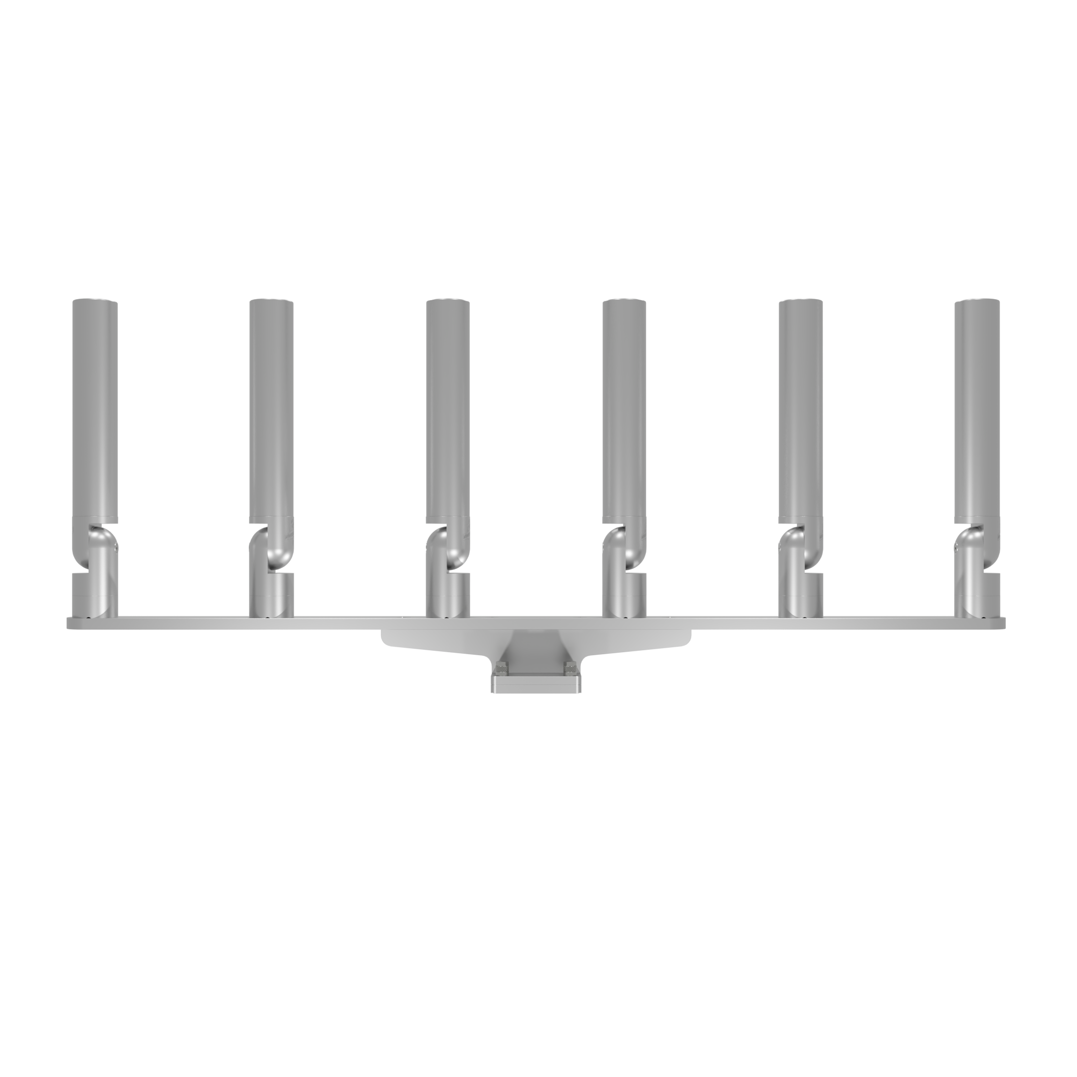 BIG SIX HORIZONTAL TREE ROD HOLDER WITH MOUNT