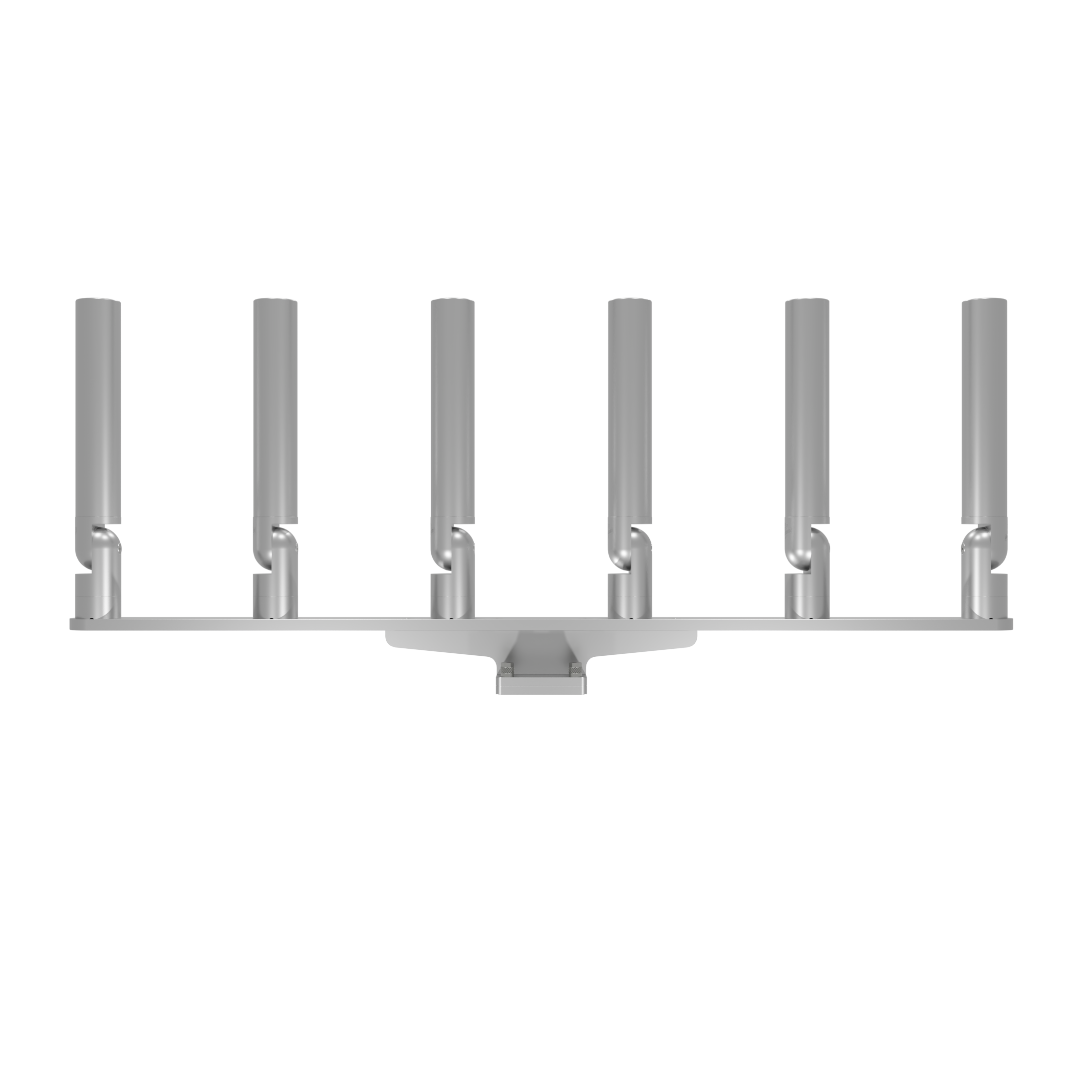 BIG SIX HORIZONTAL TREE ROD HOLDER WITH MOUNT
