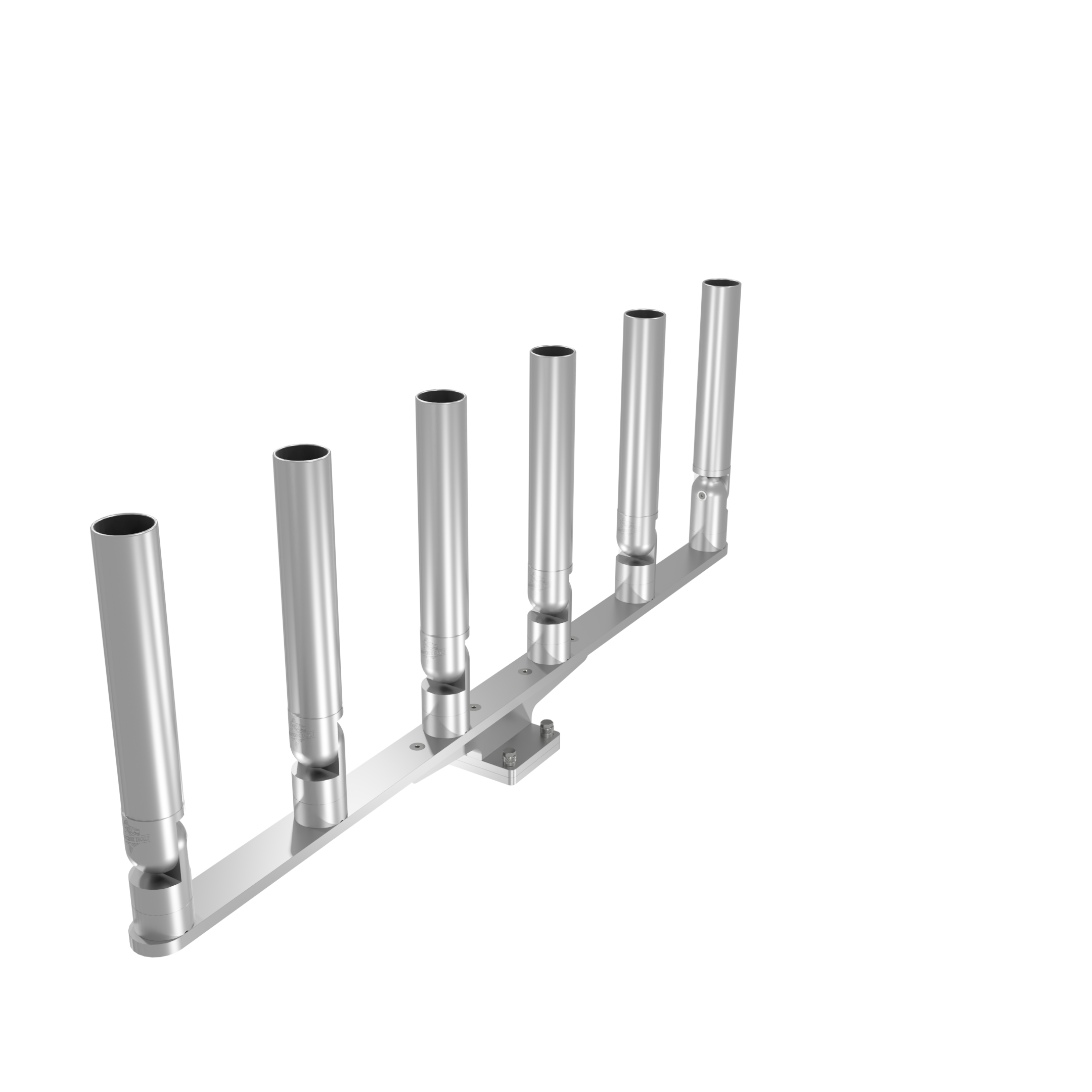 BIG SIX HORIZONTAL TREE ROD HOLDER WITH MOUNT