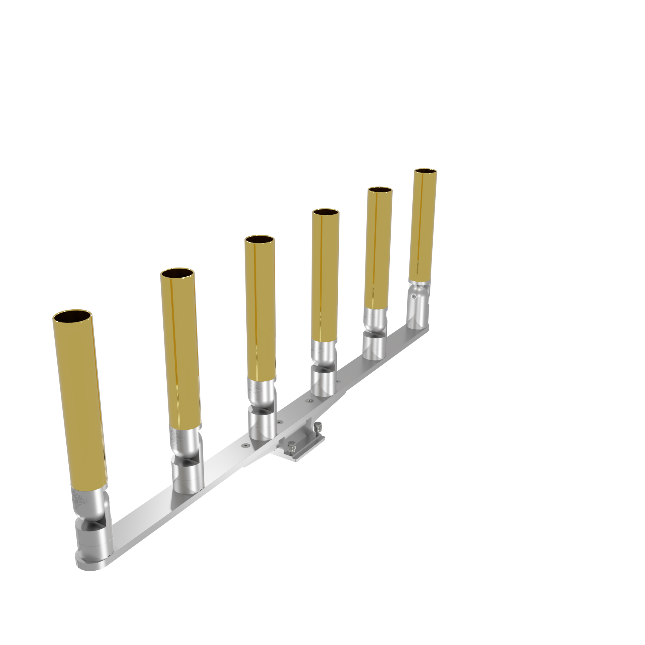 BIG SIX HORIZONTAL TREE ROD HOLDER WITH MOUNT