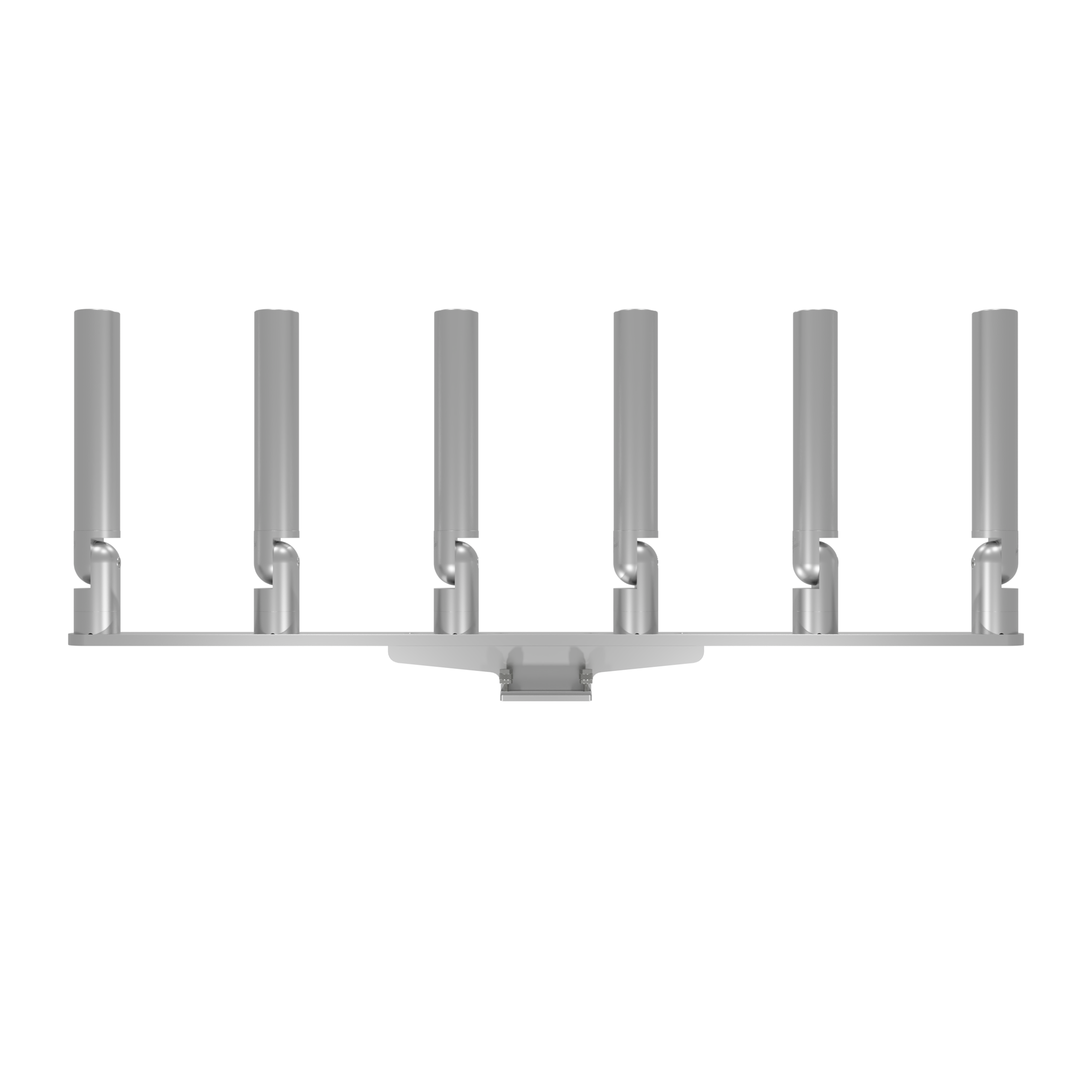 BIG SIX HORIZONTAL TREE ROD HOLDER WITH MOUNT