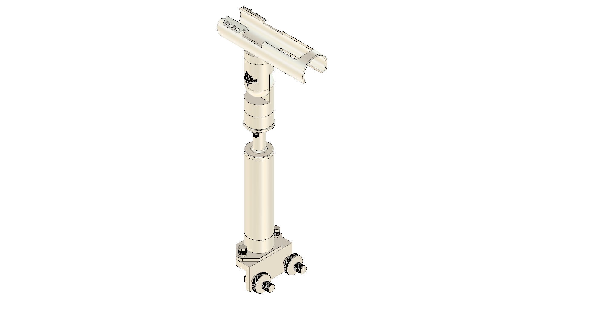 CRADLE WITH INTEGRATED GUNWALE MOUNT