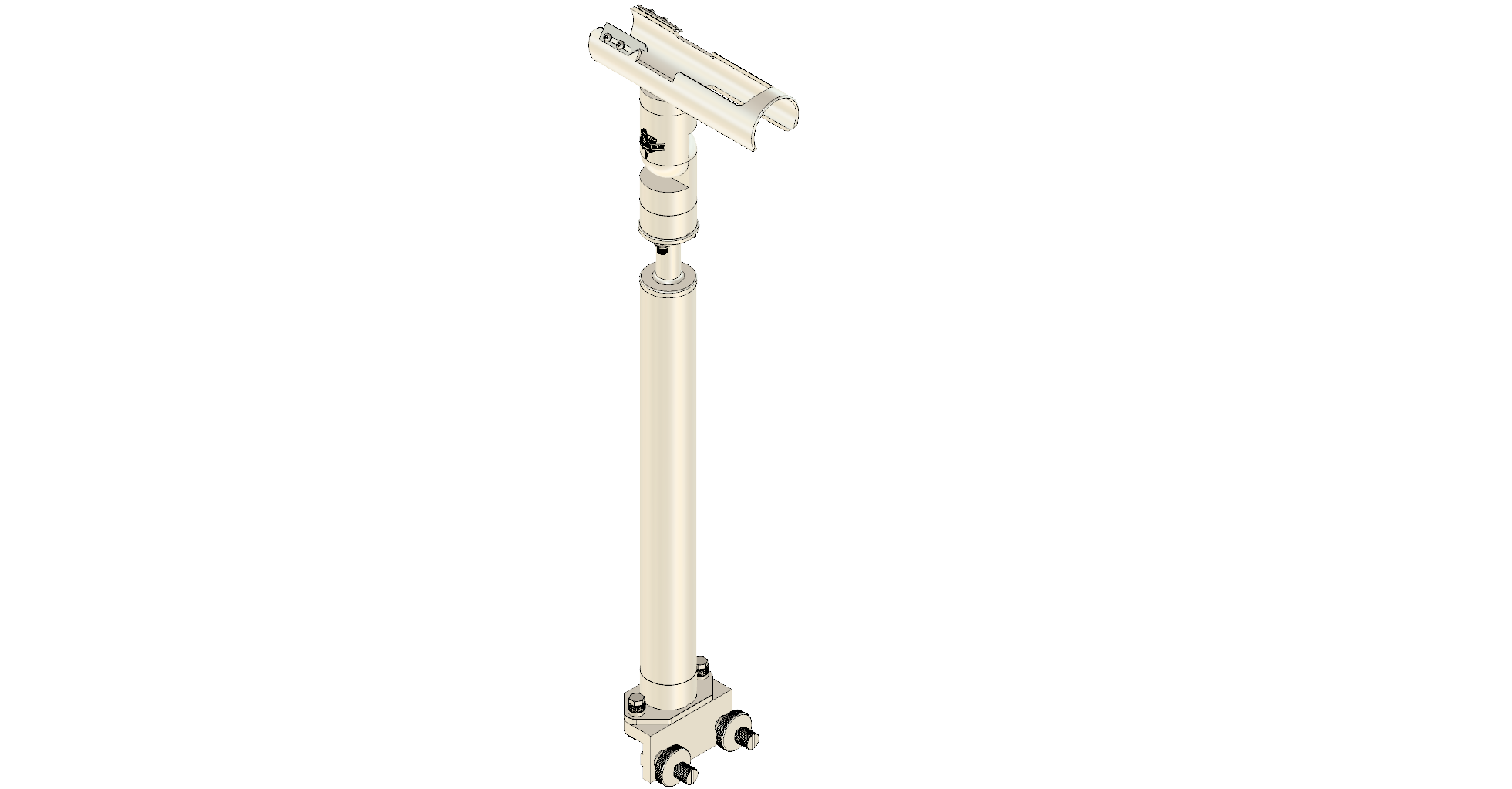 CRADLE WITH INTEGRATED GUNWALE MOUNT