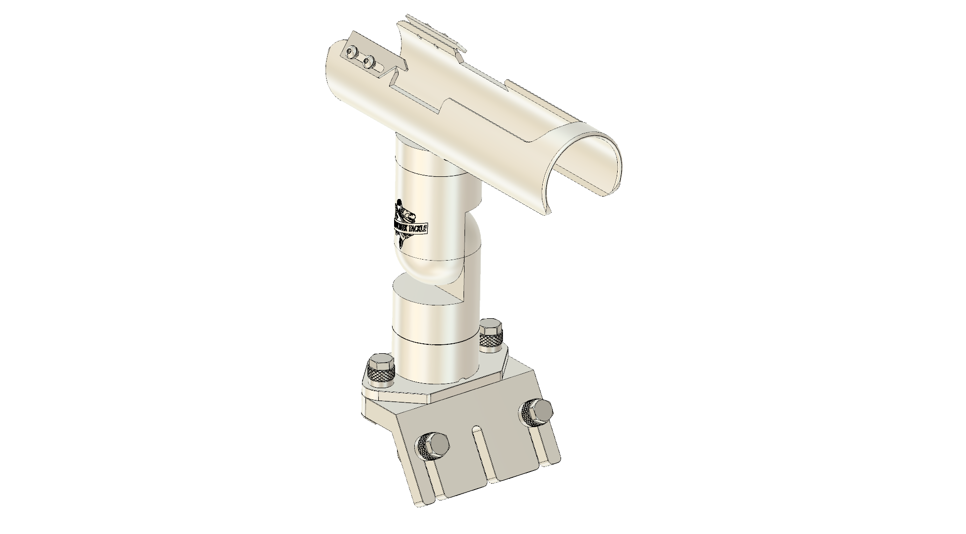 CRADLE WITH INTEGRATED GUNWALE MOUNT