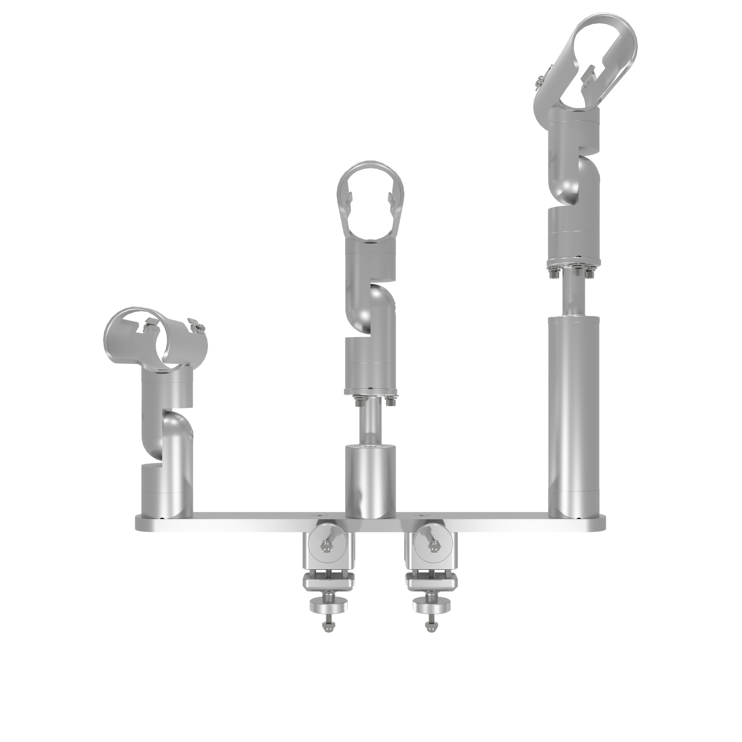 Adjustable Cradle Rod Holders with Pontoon Mount