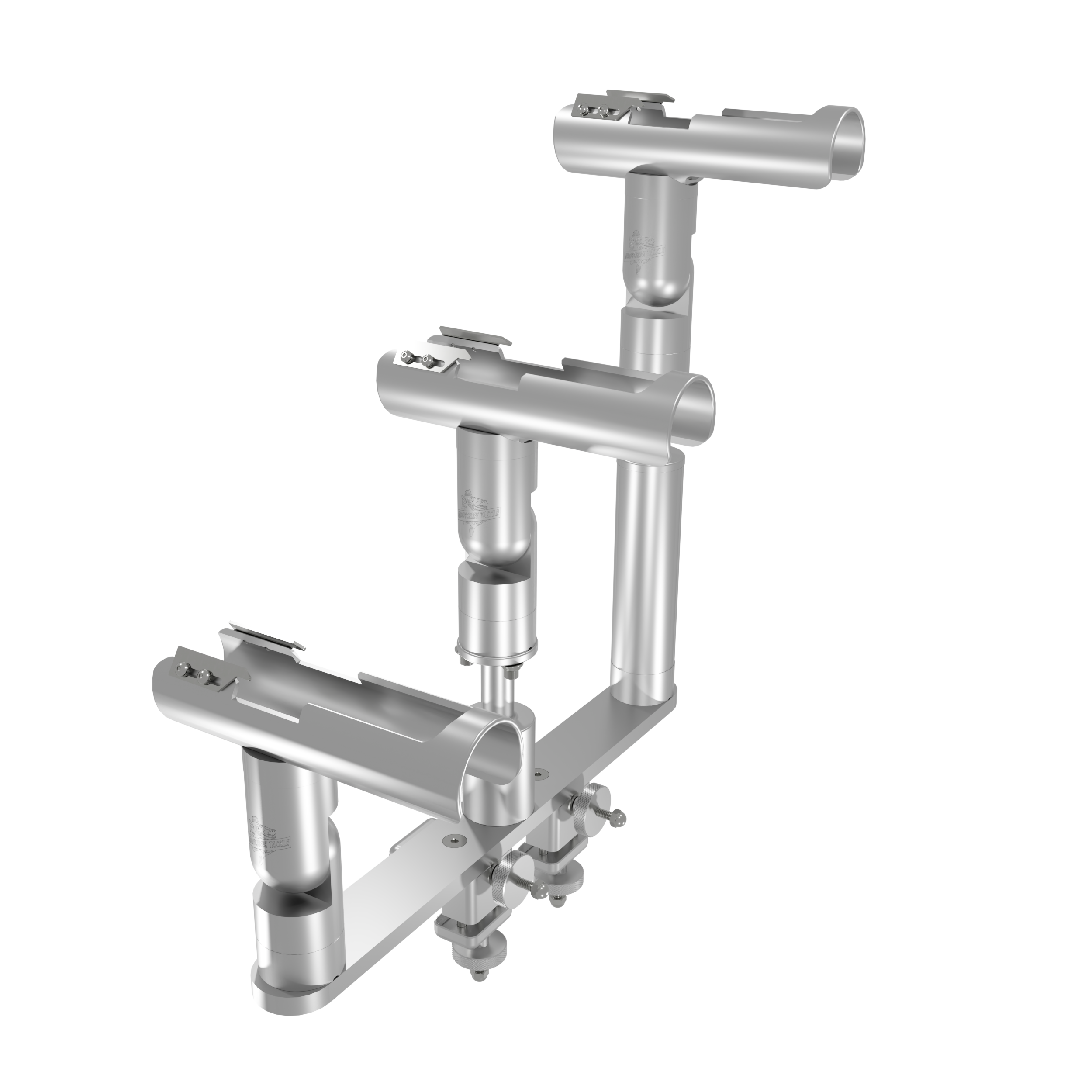 Adjustable Cradle Rod Holders with Pontoon Mount