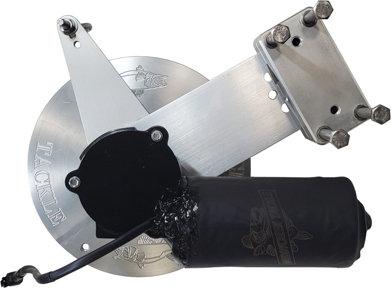 ELECTRIC PLANER REEL WITH RAIL MOUNT